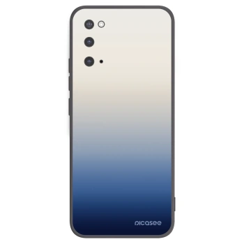 Picasee silikonový černý obal pro Samsung Galaxy S20 G980F - Gravity Fade