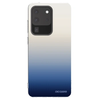 Picasee silikonový průhledný obal pro Samsung Galaxy S20 Ultra 5G G988F - Gravity Fade