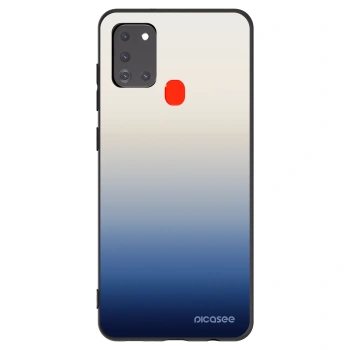 Picasee silikonový černý obal pro Samsung Galaxy A21s - Gravity Fade