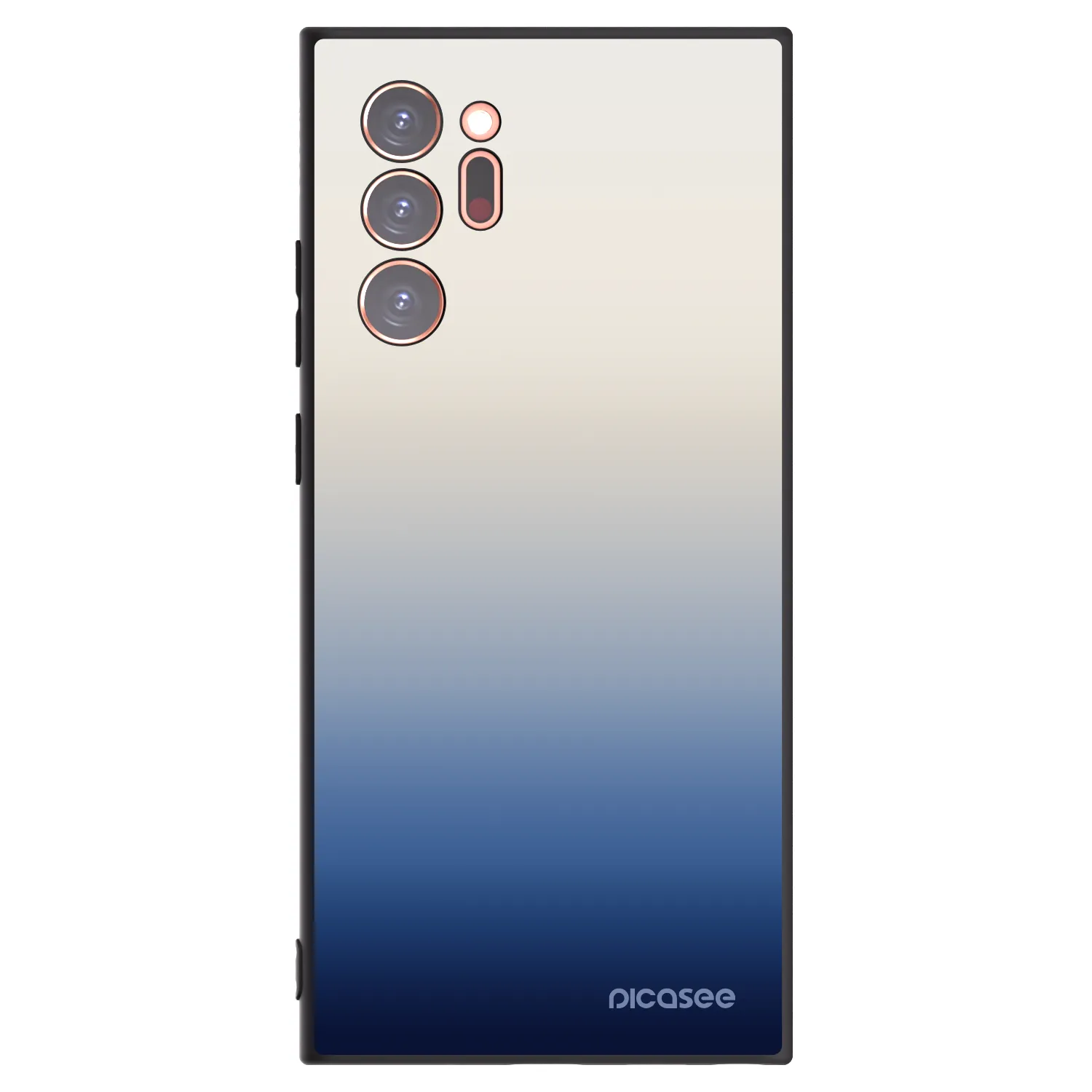 Picasee silikonový černý obal pro Samsung Galaxy Note 20 Ultra - Gravity Fade