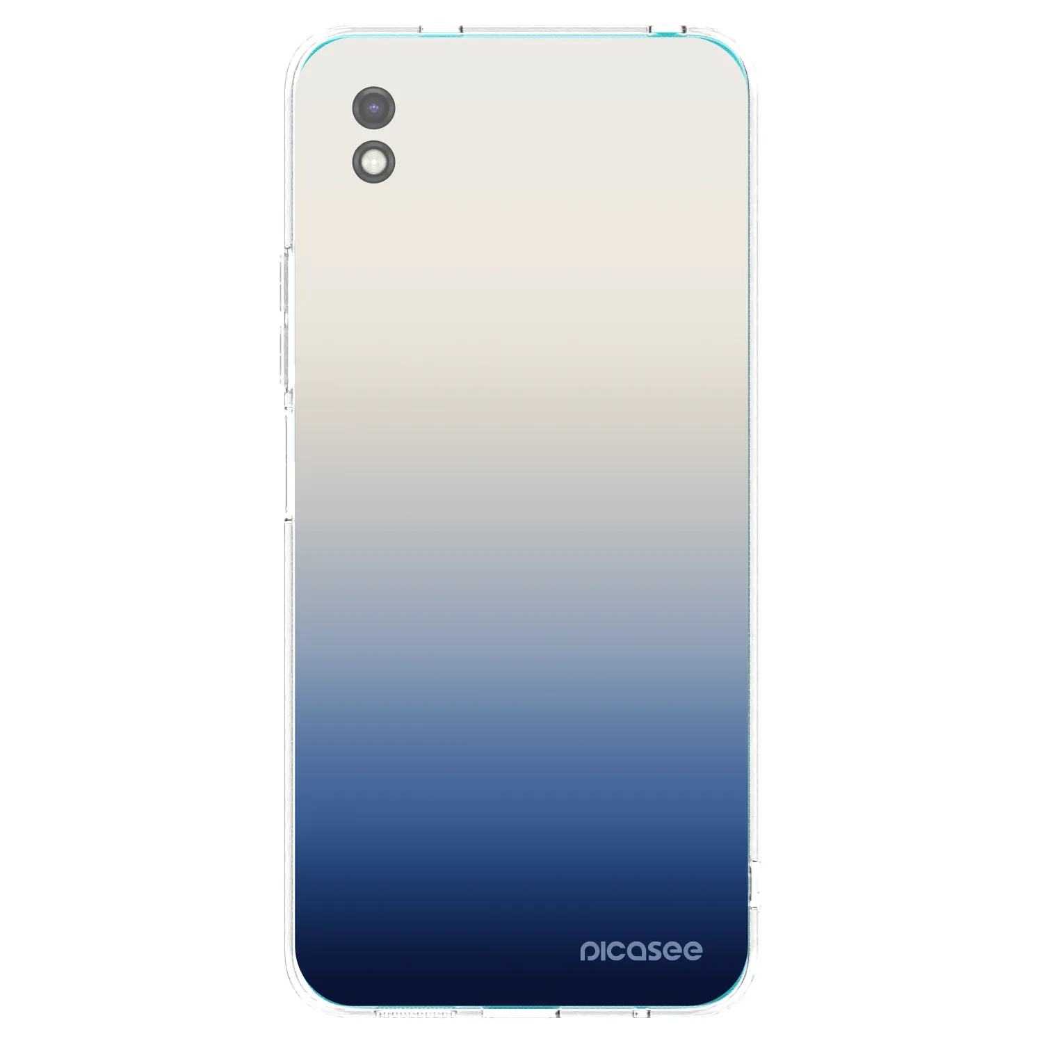 Picasee silikonový černý obal pro Xiaomi Redmi 9A - Gravity Fade