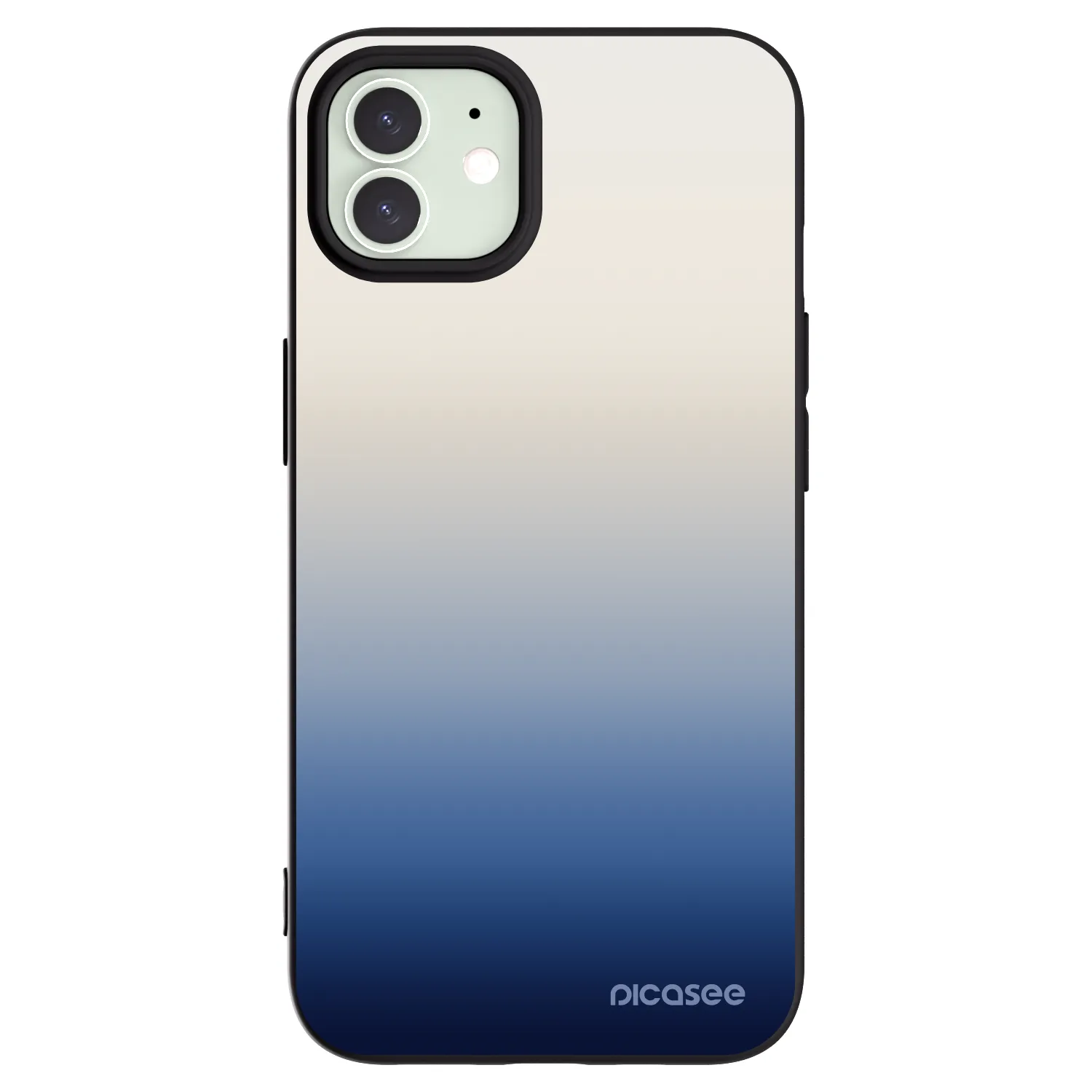 Picasee silikonový černý obal pro Apple iPhone 12 Pro - Gravity Fade