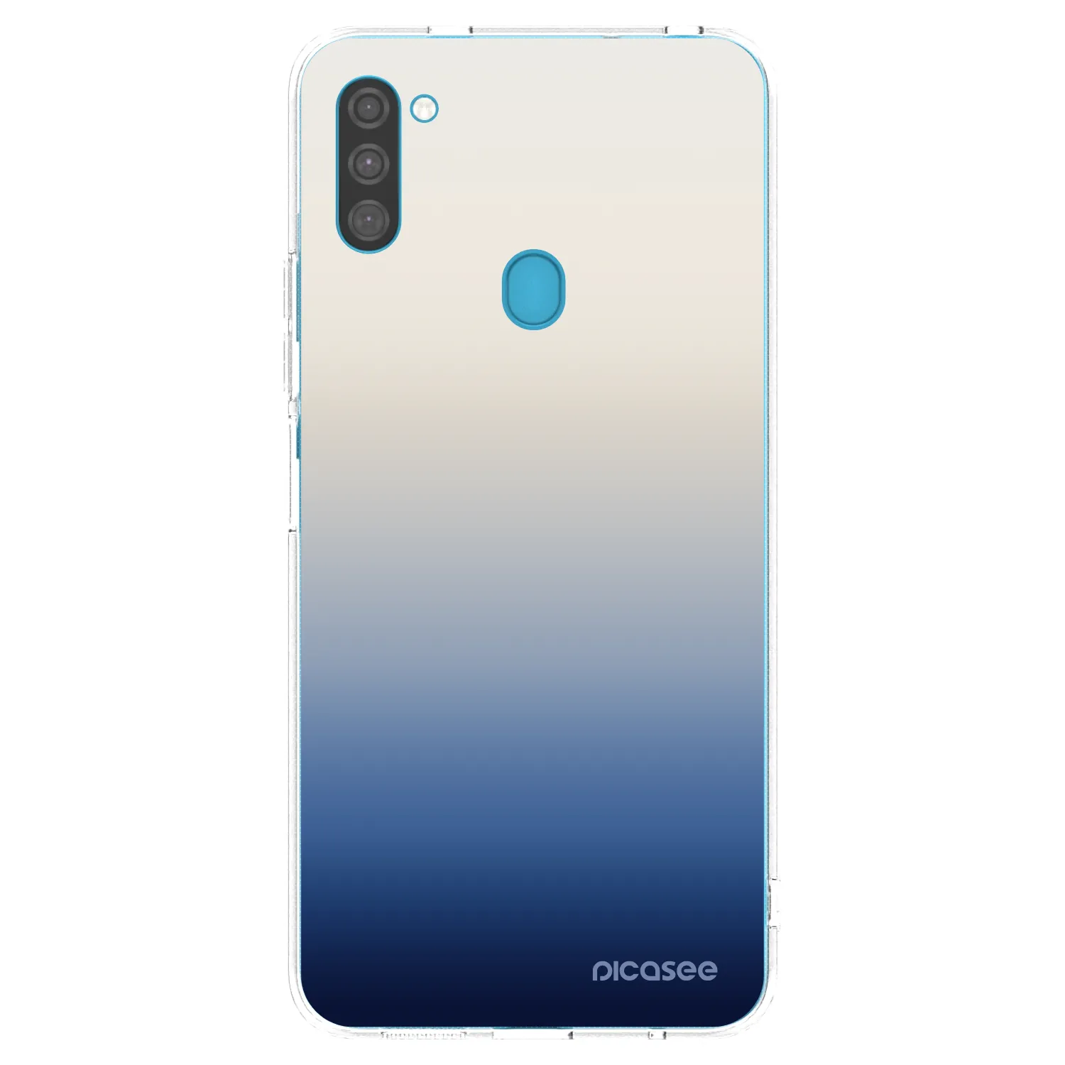 Picasee silikonový průhledný obal pro Samsung Galaxy M11 - Gravity Fade