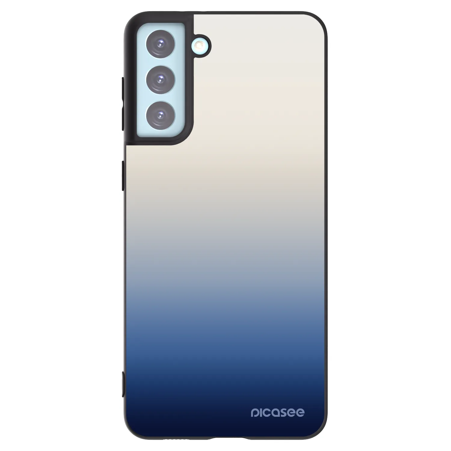 Picasee silikonový černý obal pro Samsung Galaxy S21+ 5G G996F - Gravity Fade