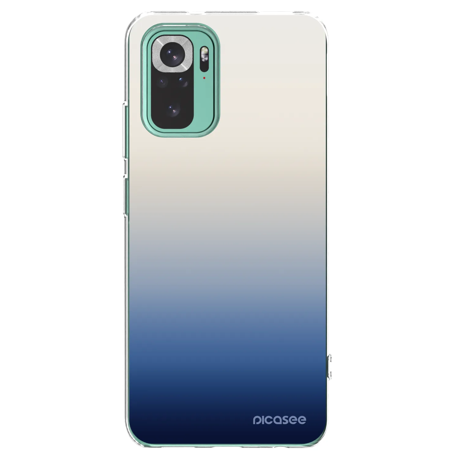 Picasee silikonový průhledný obal pro Xiaomi Redmi Note 10 Pro - Gravity Fade