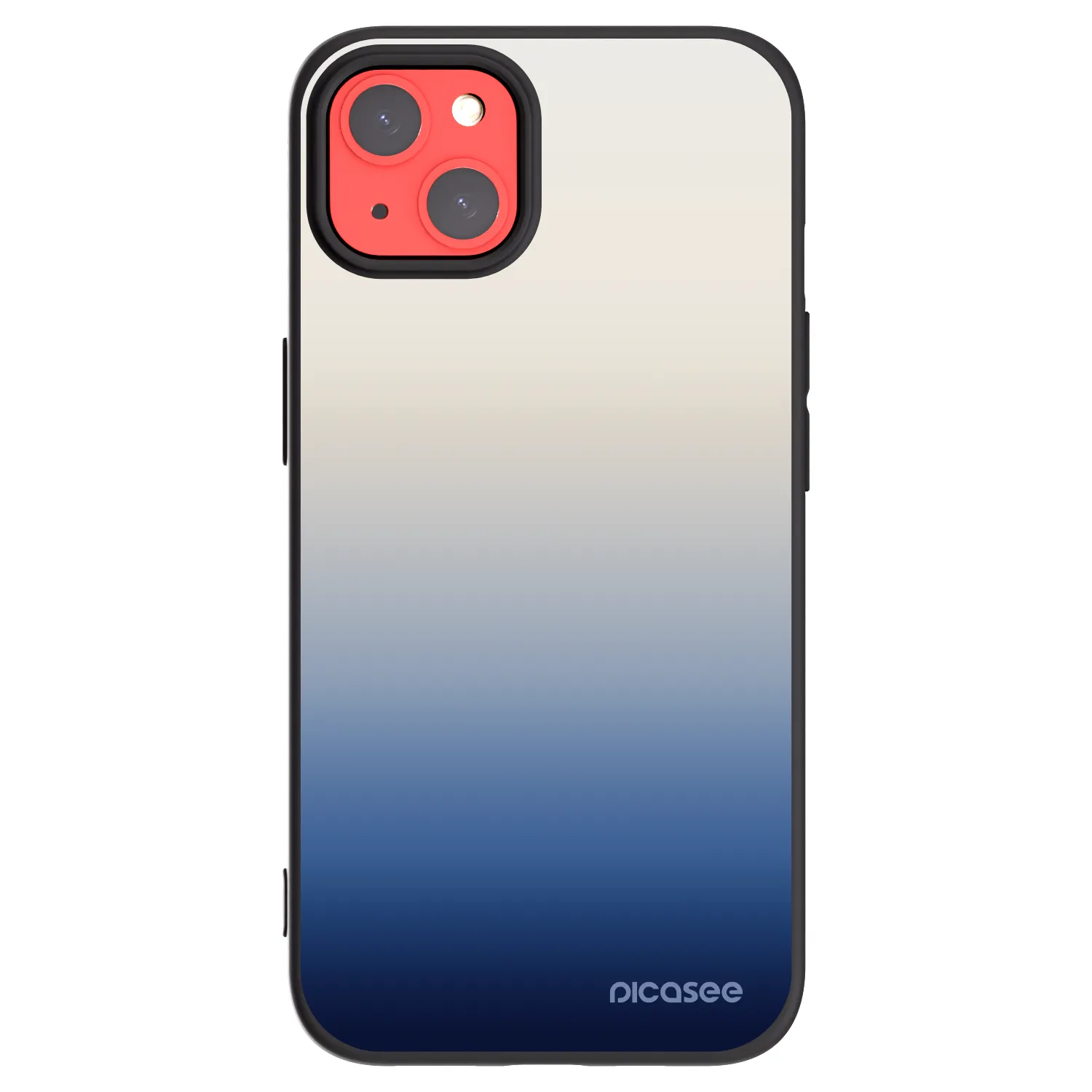 Picasee silikonový černý obal pro Apple iPhone 13 - Gravity Fade