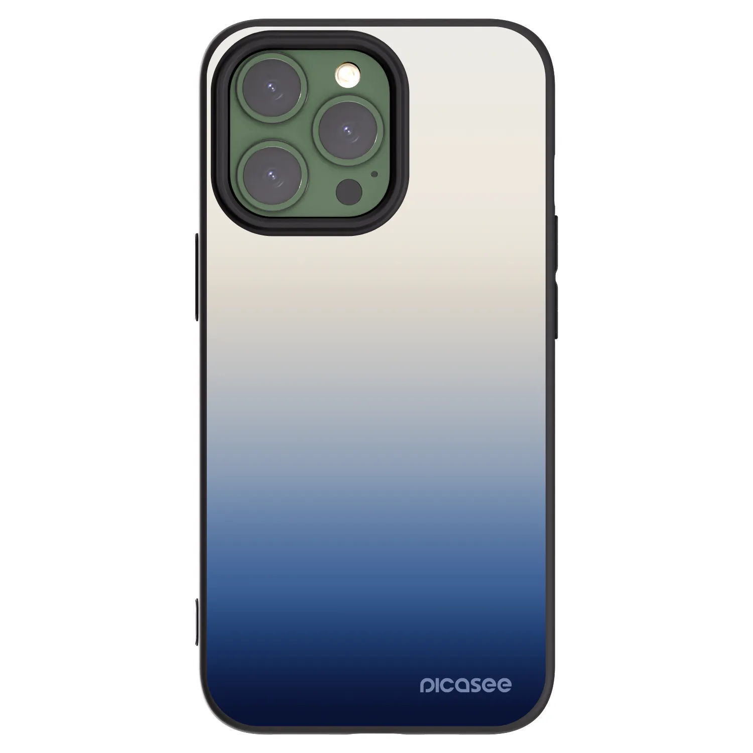 Picasee silikonový černý obal pro Apple iPhone 13 Pro - Gravity Fade