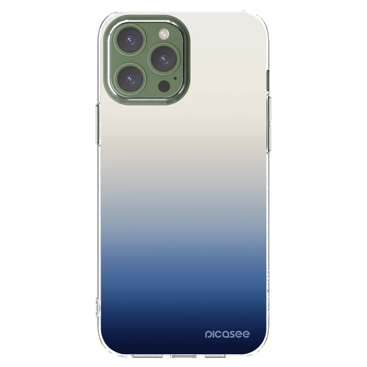 Picasee silikonový průhledný obal pro Apple iPhone 13 Pro Max - Gravity Fade