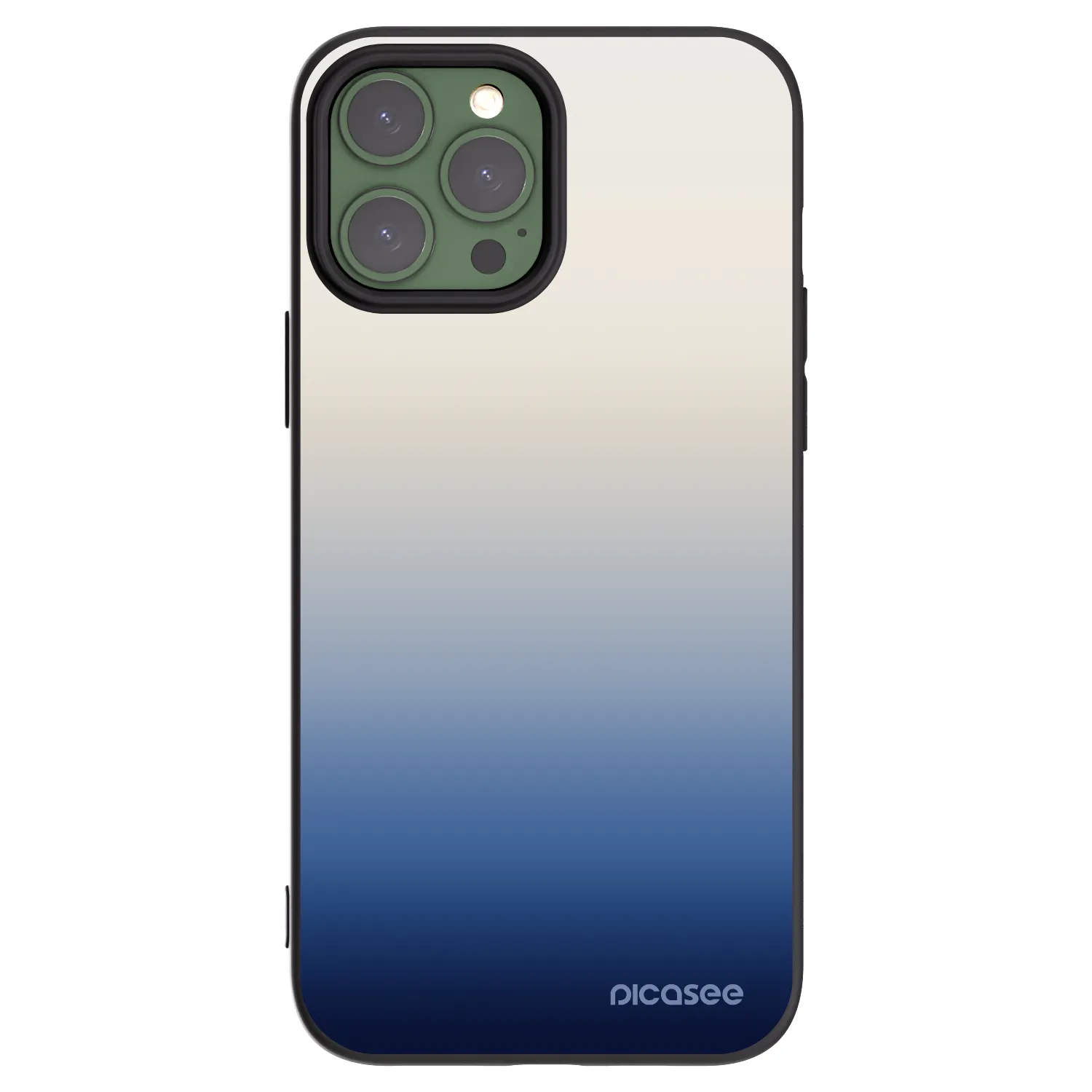 Picasee silikonový černý obal pro Apple iPhone 13 Pro Max - Gravity Fade