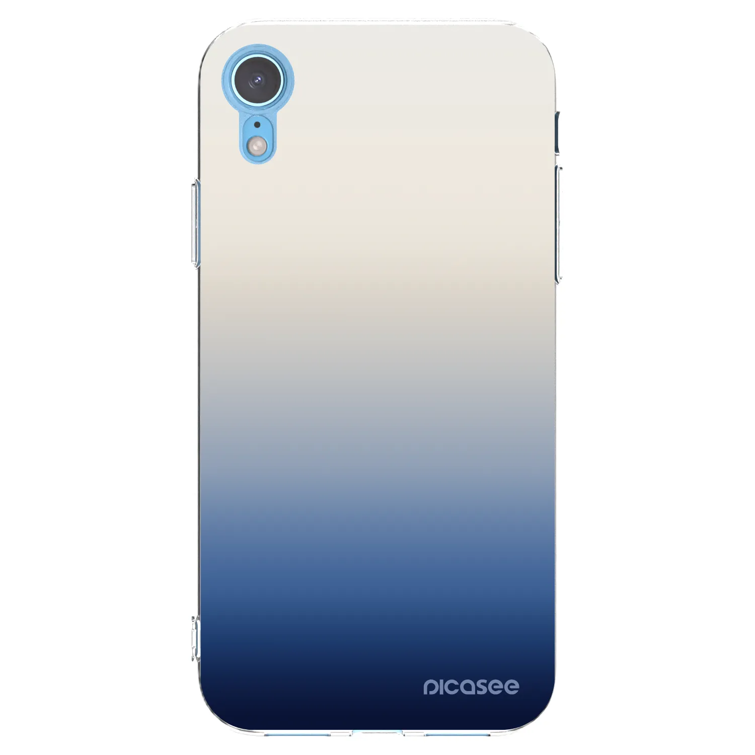 Picasee silikonový průhledný obal pro Apple iPhone XR - Gravity Fade