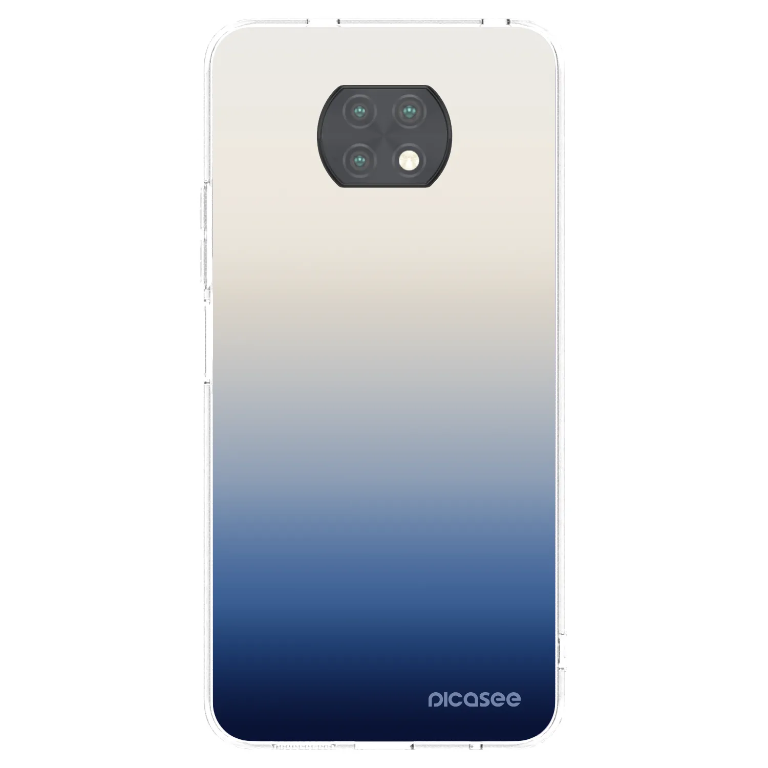 Picasee silikonový průhledný obal pro Xiaomi Redmi Note 9T - Gravity Fade