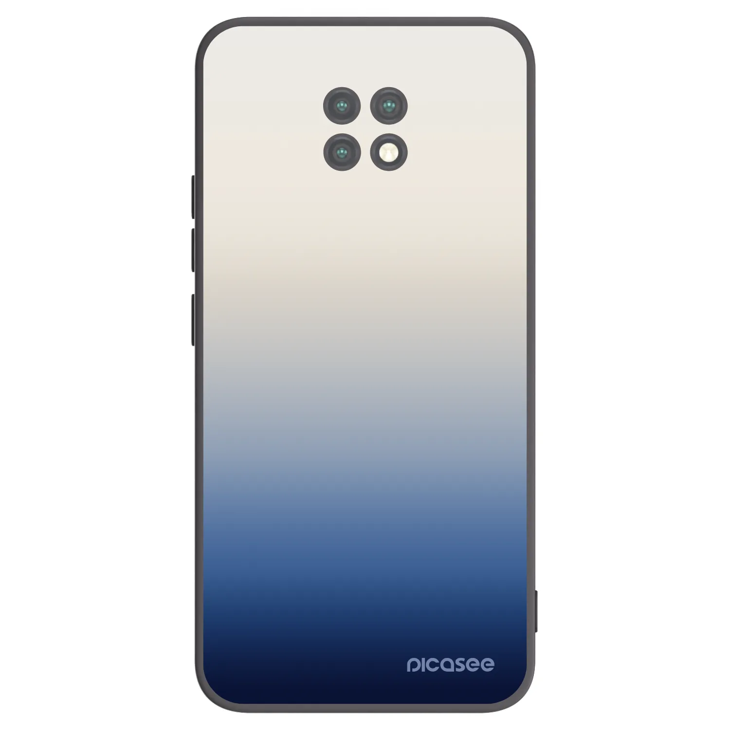 Picasee silikonový černý obal pro Xiaomi Redmi Note 9T - Gravity Fade