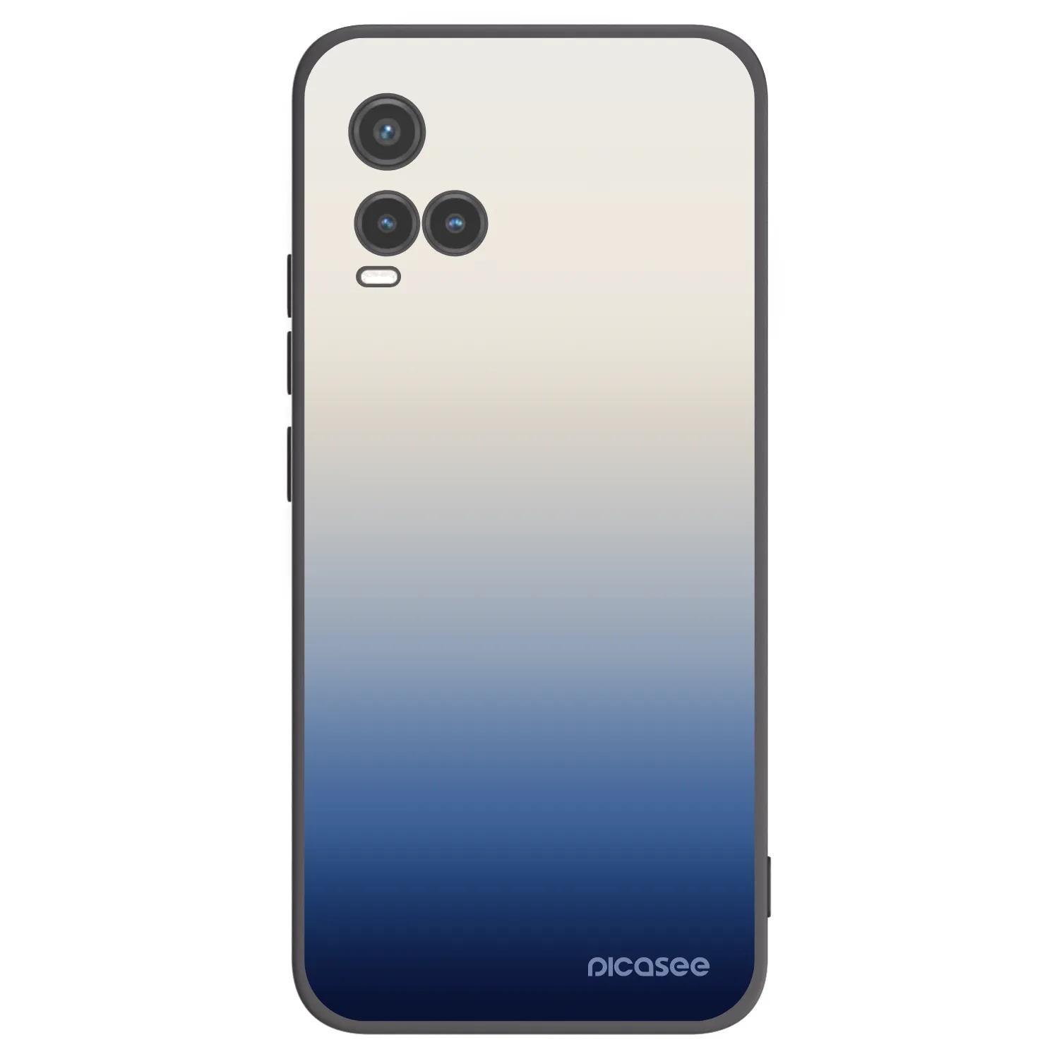 Picasee silikonový černý obal pro Vivo Y33s - Gravity Fade