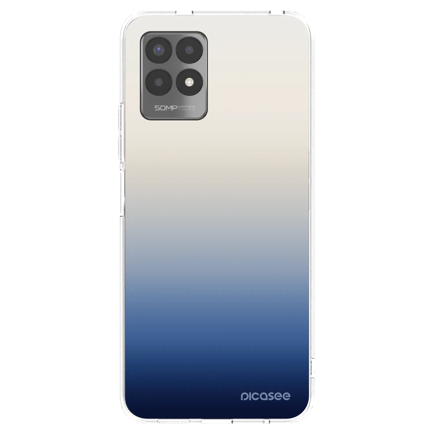 Picasee silikonový průhledný obal pro Realme 8i - Gravity Fade