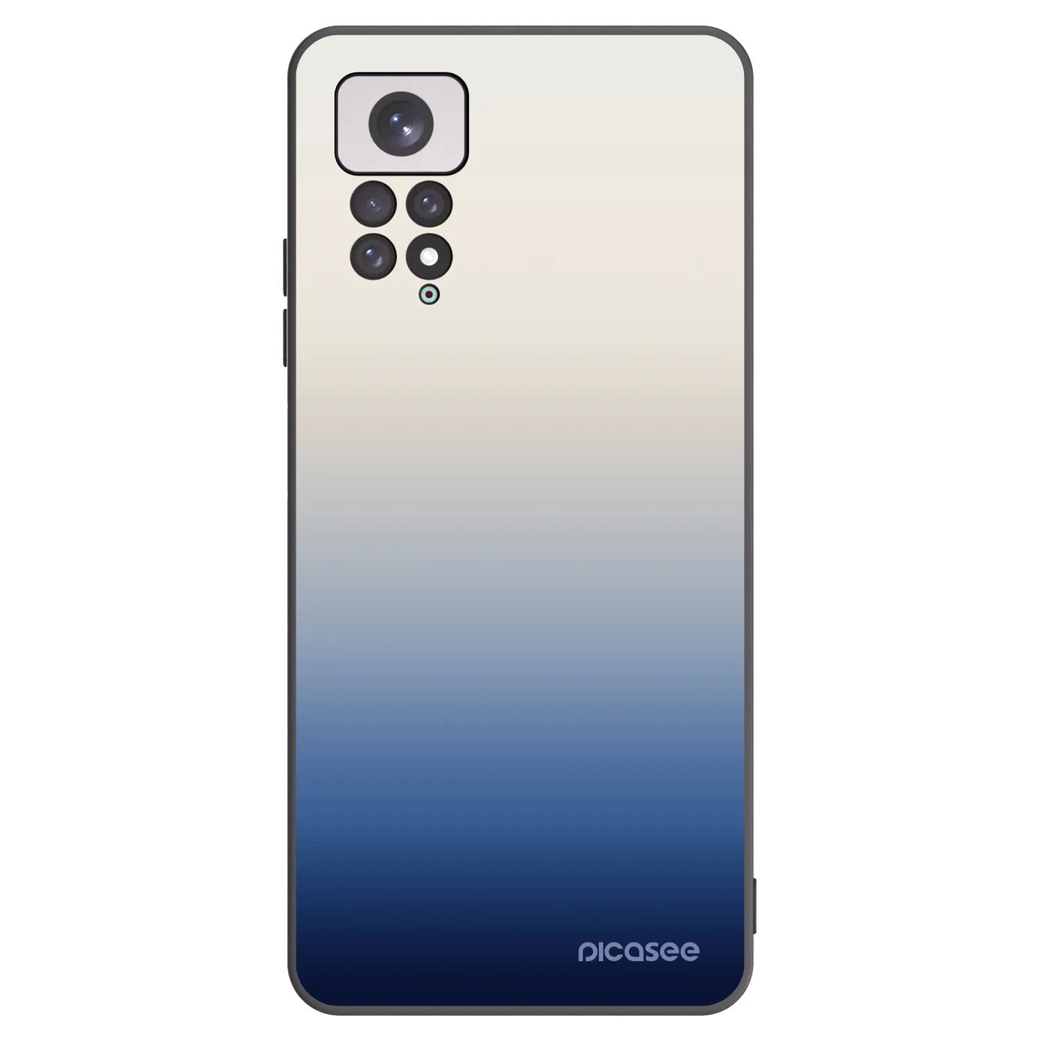 Picasee silikonový černý obal pro Xiaomi Redmi Note 11 - Gravity Fade