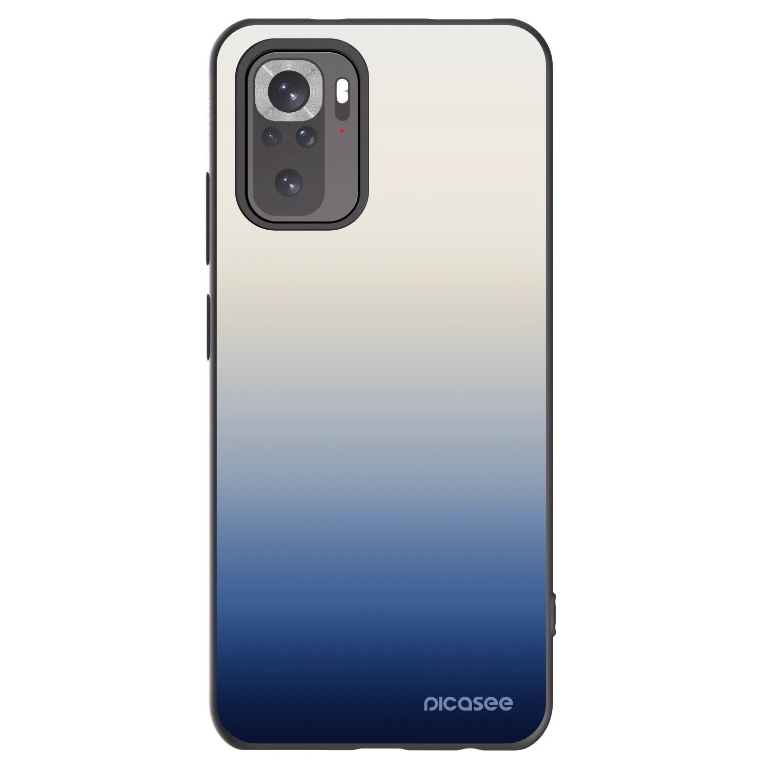 Picasee silikonový černý obal pro Xiaomi Redmi Note 11S 4G - Gravity Fade