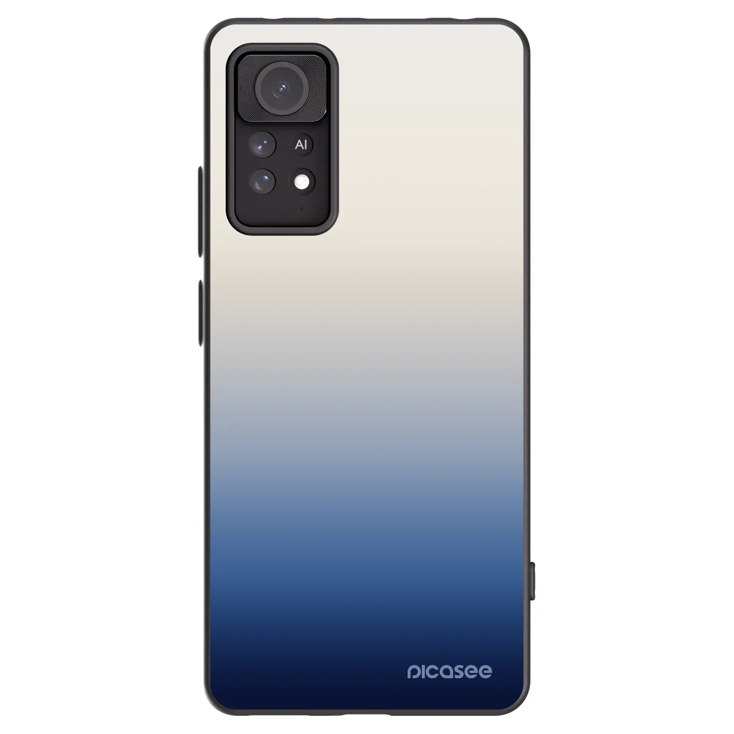 Picasee silikonový černý obal pro Xiaomi Redmi Note 11 Pro - Gravity Fade