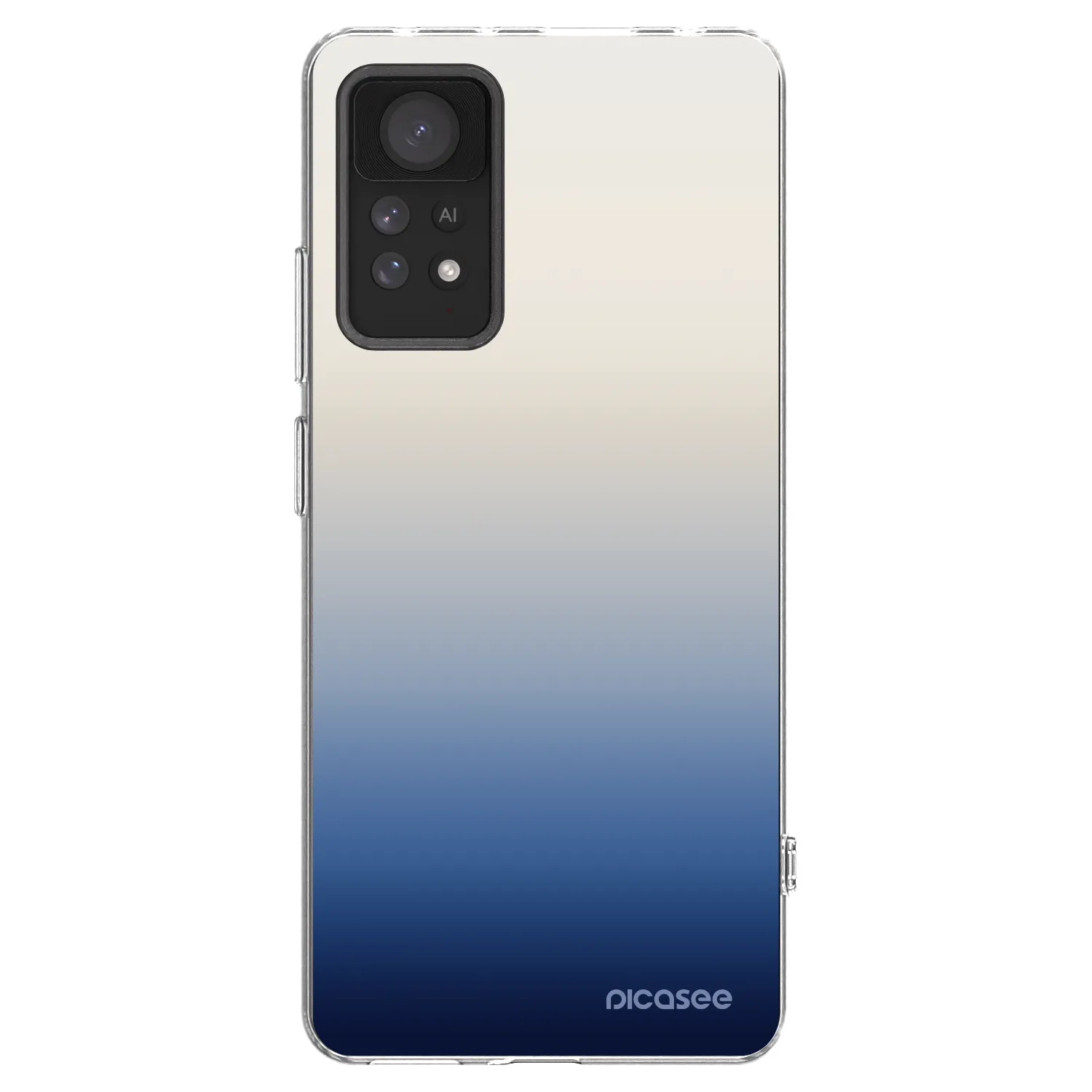 Picasee silikonový průhledný obal pro Xiaomi Redmi Note 11 Pro 5G - Gravity Fade
