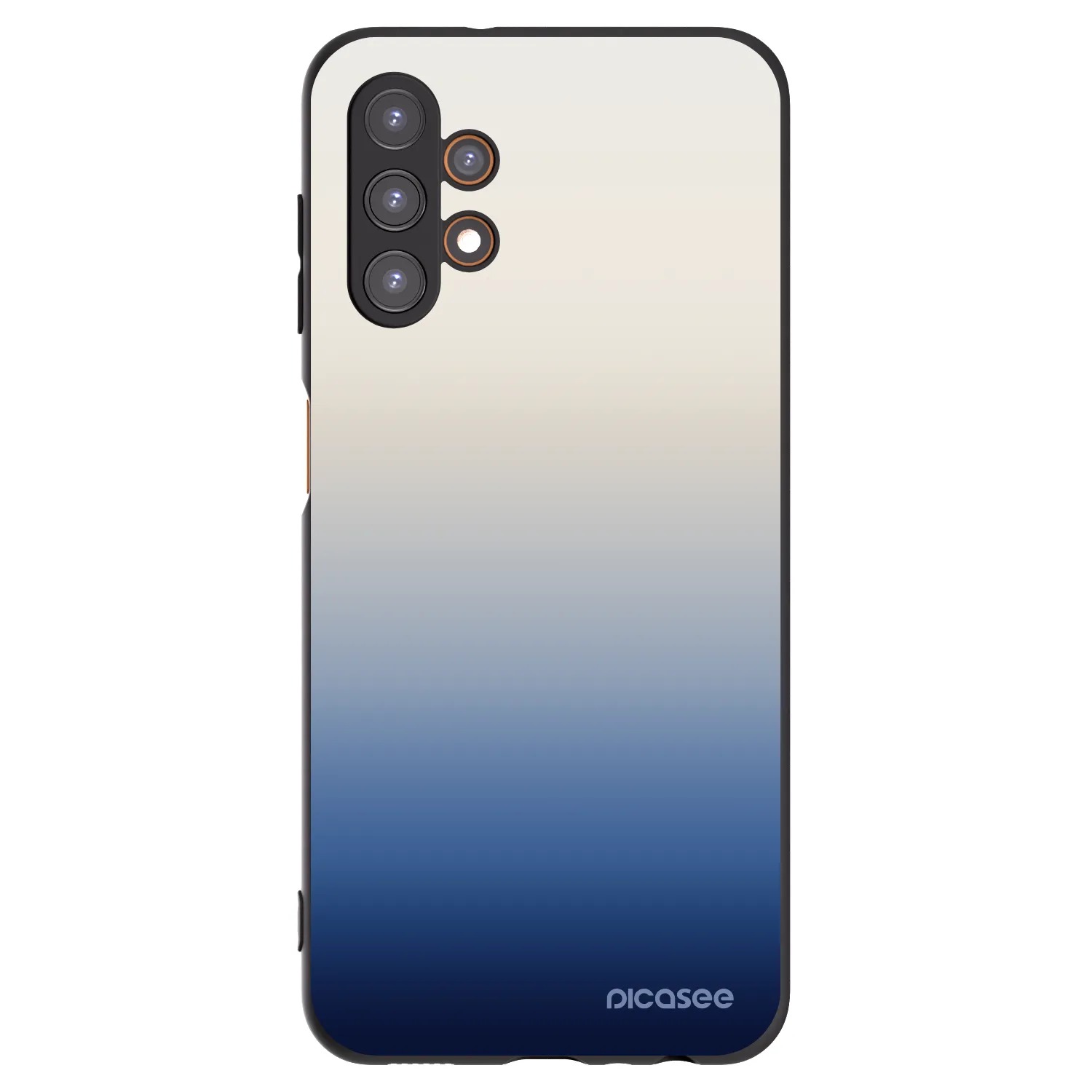 Picasee silikonový černý obal pro Samsung Galaxy A13 4G A135 - Gravity Fade