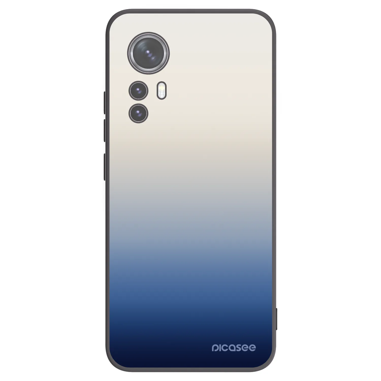 Picasee silikonový černý obal pro Xiaomi 12X - Gravity Fade