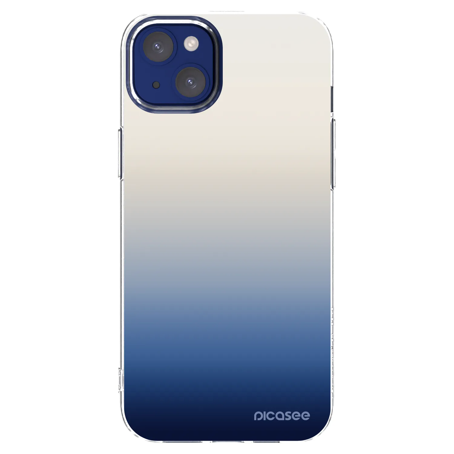 Picasee silikonový průhledný obal pro Apple iPhone 14 Plus - Gravity Fade