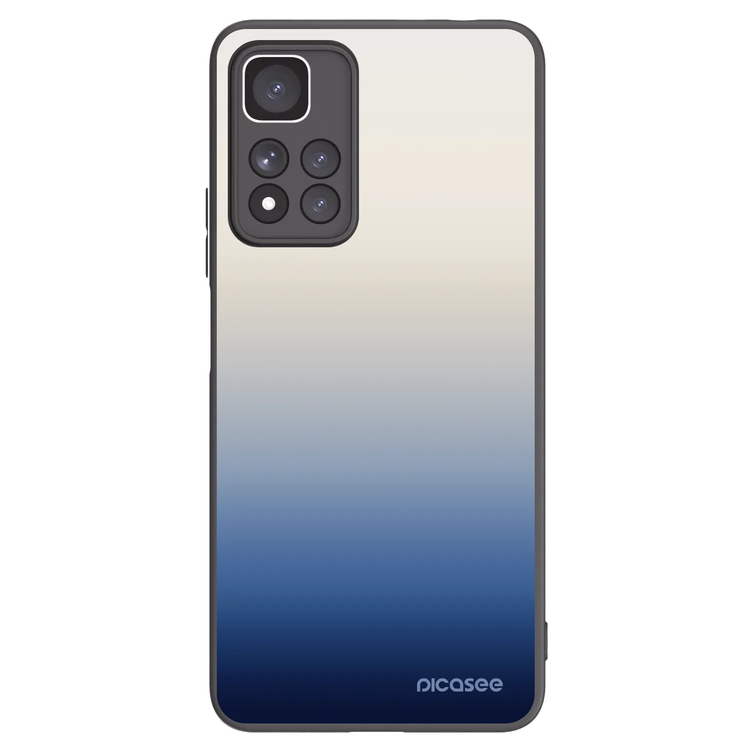 Picasee silikonový černý obal pro Xiaomi Redmi Note 11 Pro+ 5G - Gravity Fade