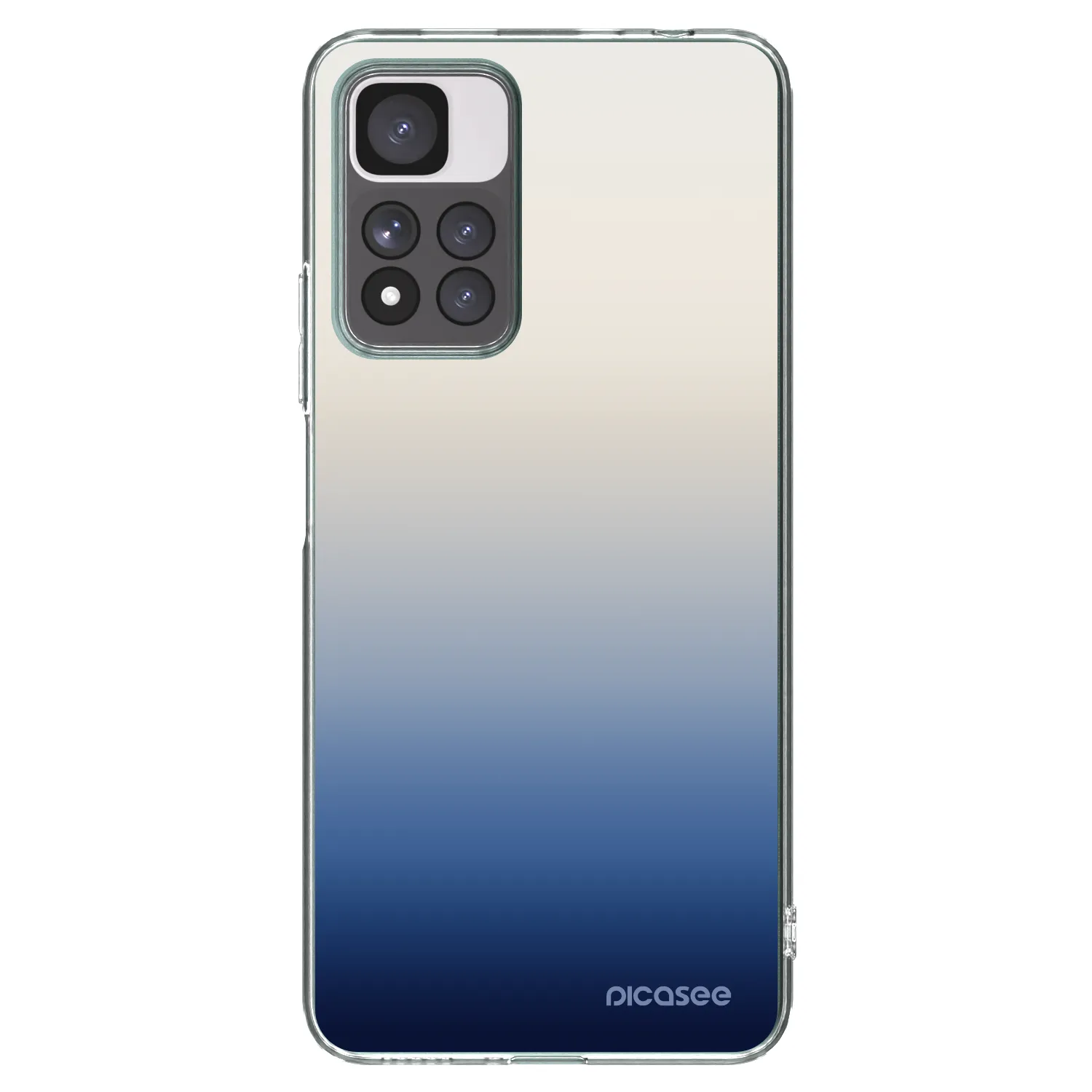 Picasee silikonový průhledný obal pro Xiaomi Redmi Note 11 Pro+ 5G - Gravity Fade