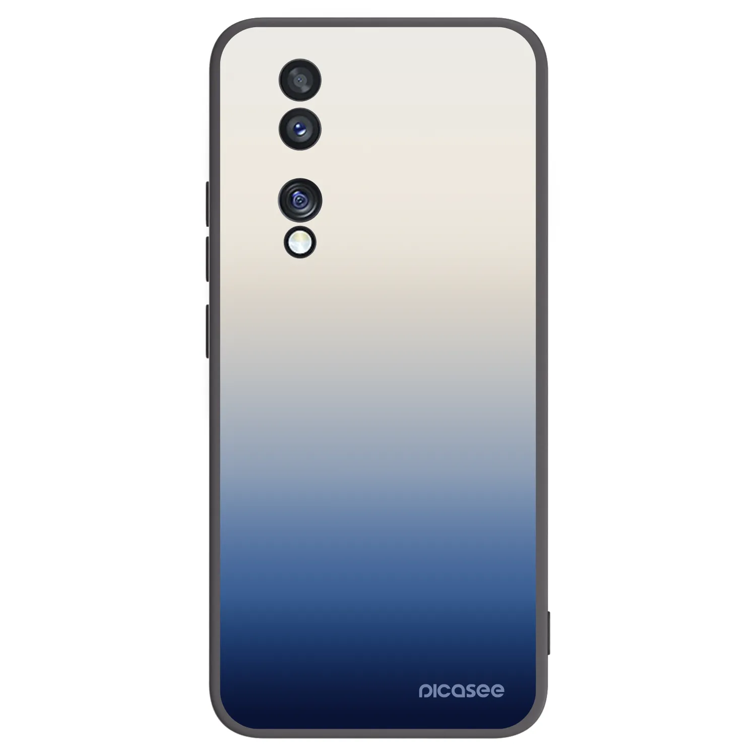 Picasee silikonový černý obal pro Honor 70 - Gravity Fade