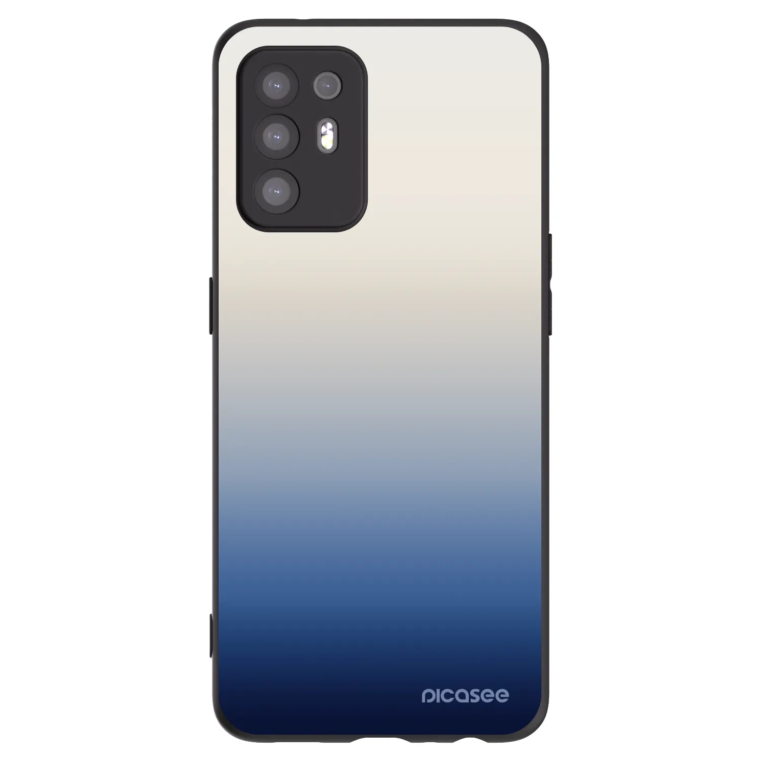 Picasee silikonový černý obal pro OPPO A94 5G - Gravity Fade