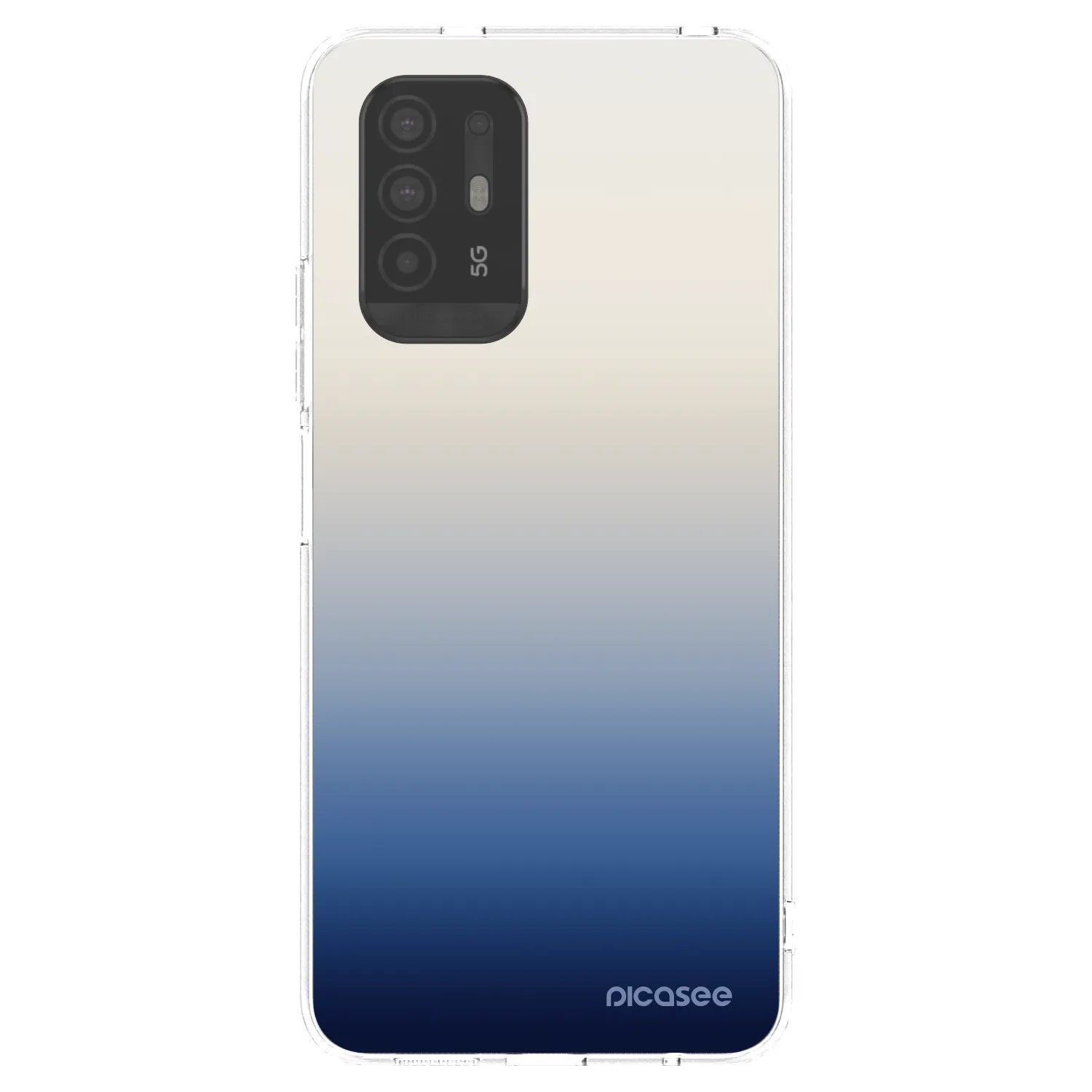 Picasee silikonový průhledný obal pro OPPO A94 5G - Gravity Fade