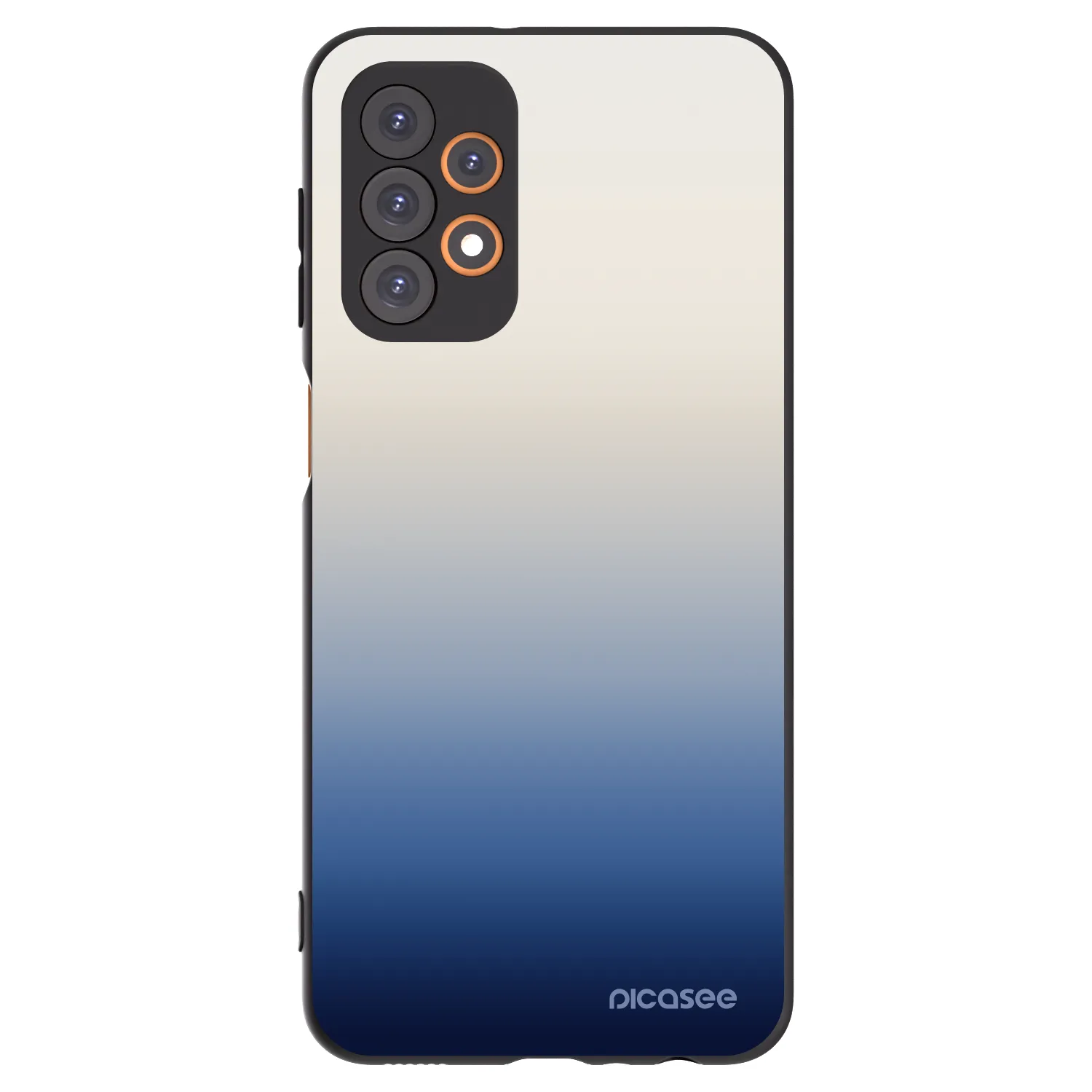 Picasee silikonový černý obal pro Samsung Galaxy A23 A236B 5G - Gravity Fade