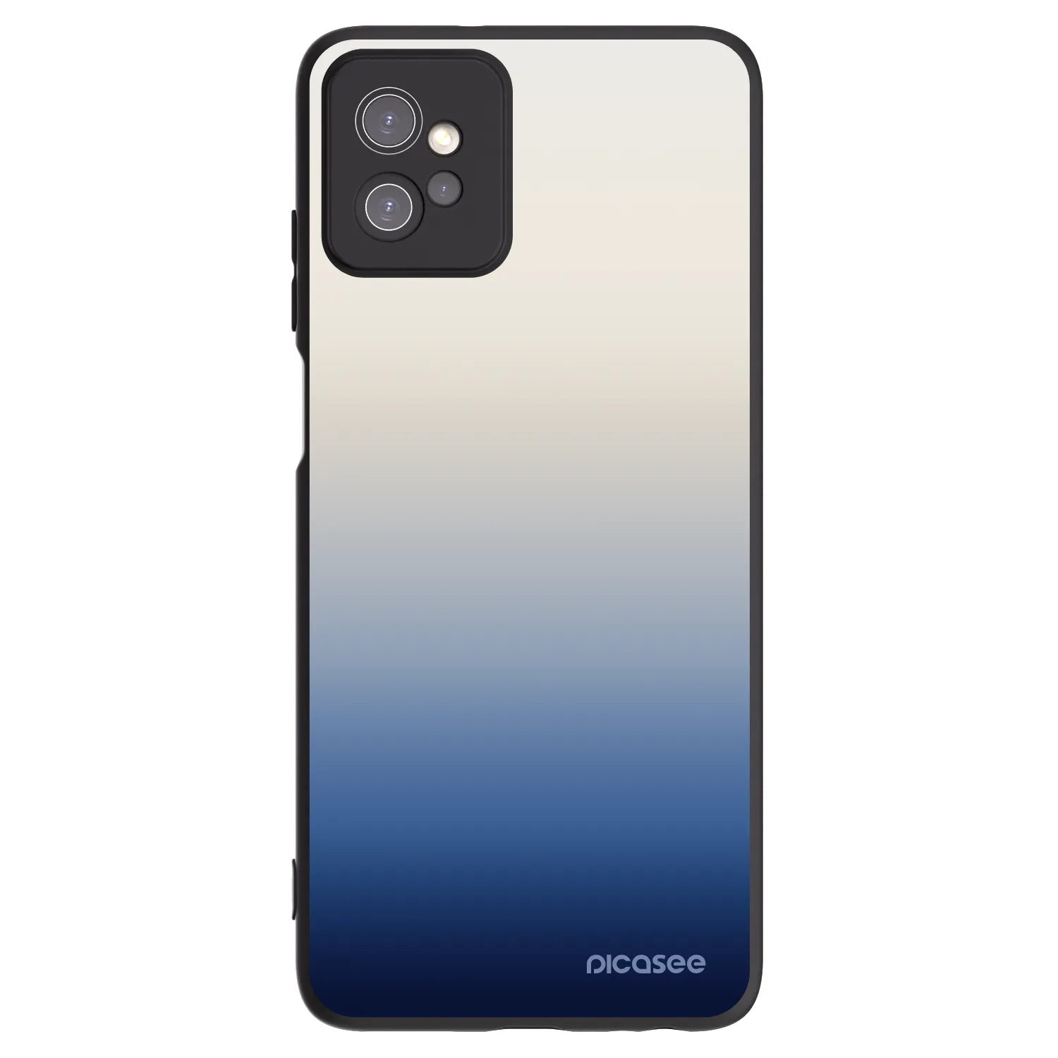 Picasee silikonový černý obal pro Motorola Moto G32 - Gravity Fade
