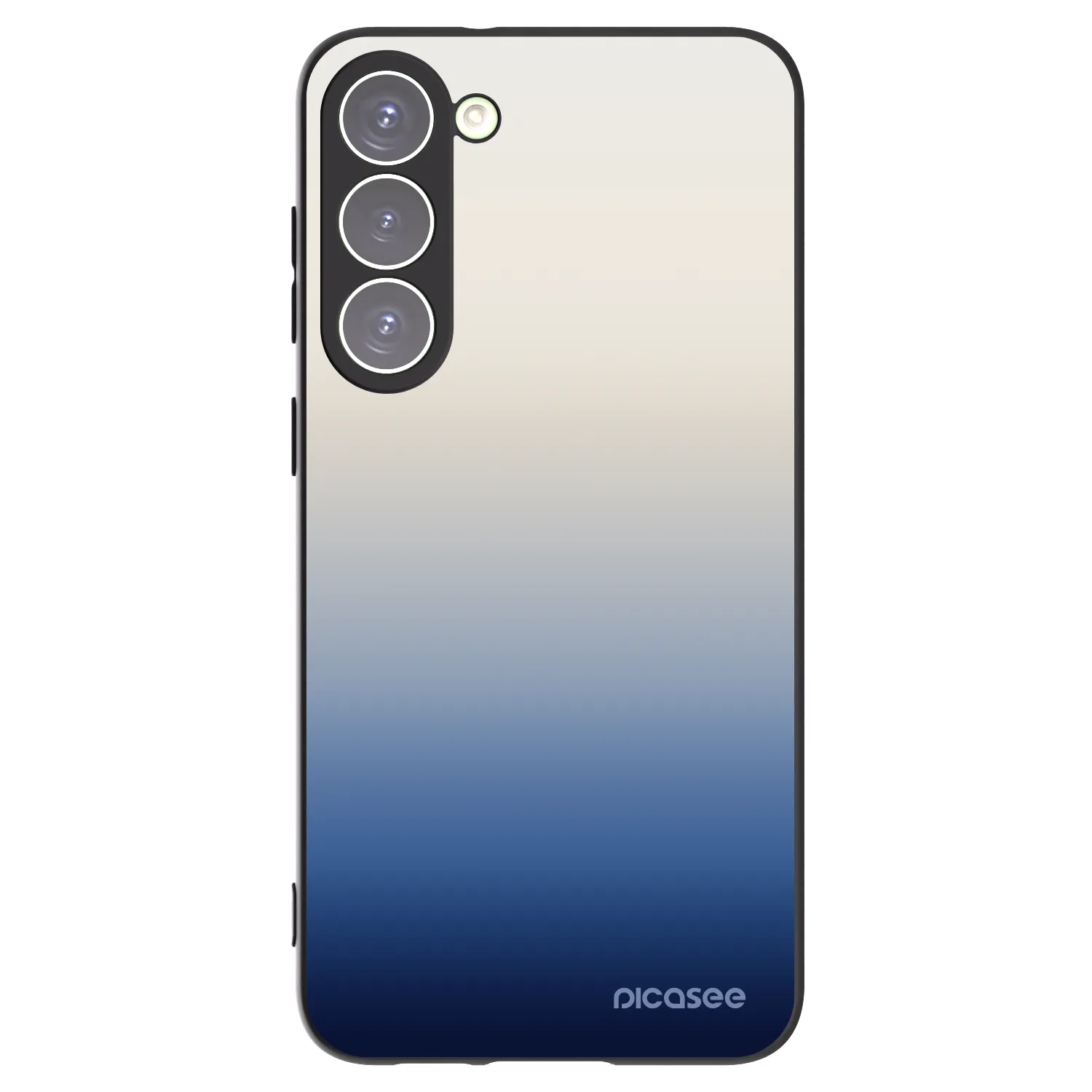 Picasee silikonový černý obal pro Samsung Galaxy S23+ 5G - Gravity Fade