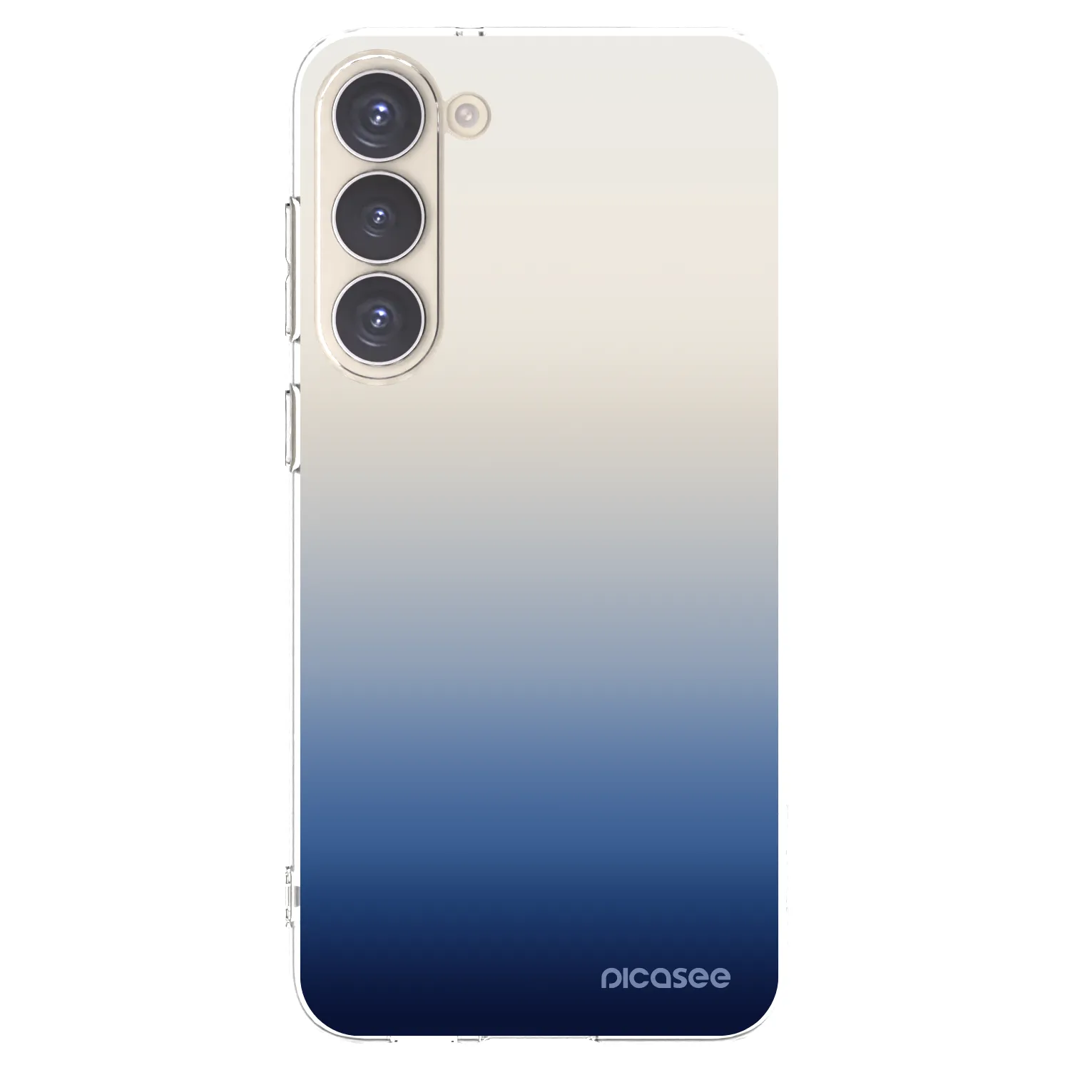 Picasee silikonový průhledný obal pro Samsung Galaxy S23+ 5G - Gravity Fade