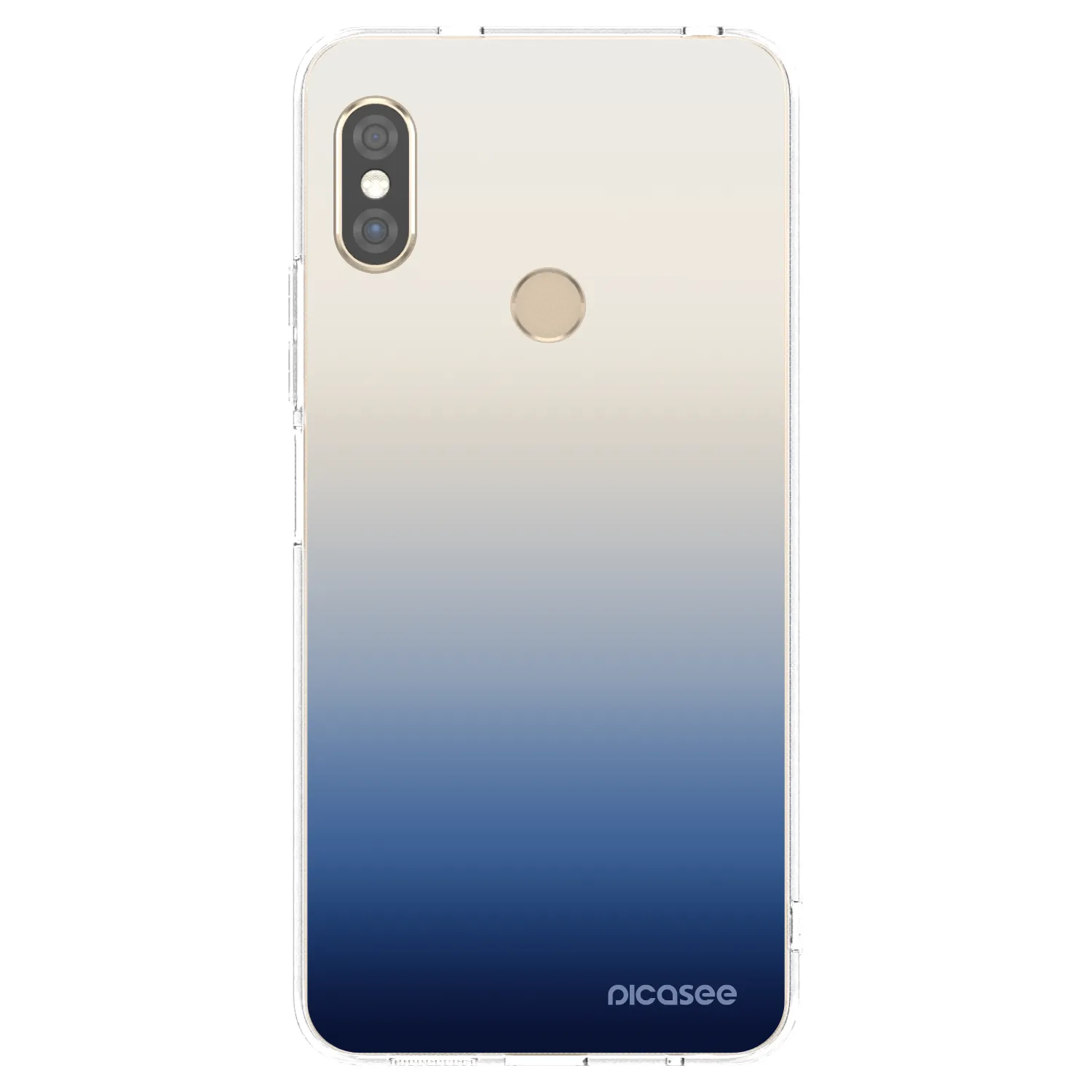 Picasee silikonový průhledný obal pro Xiaomi Redmi Note 5 Global - Gravity Fade