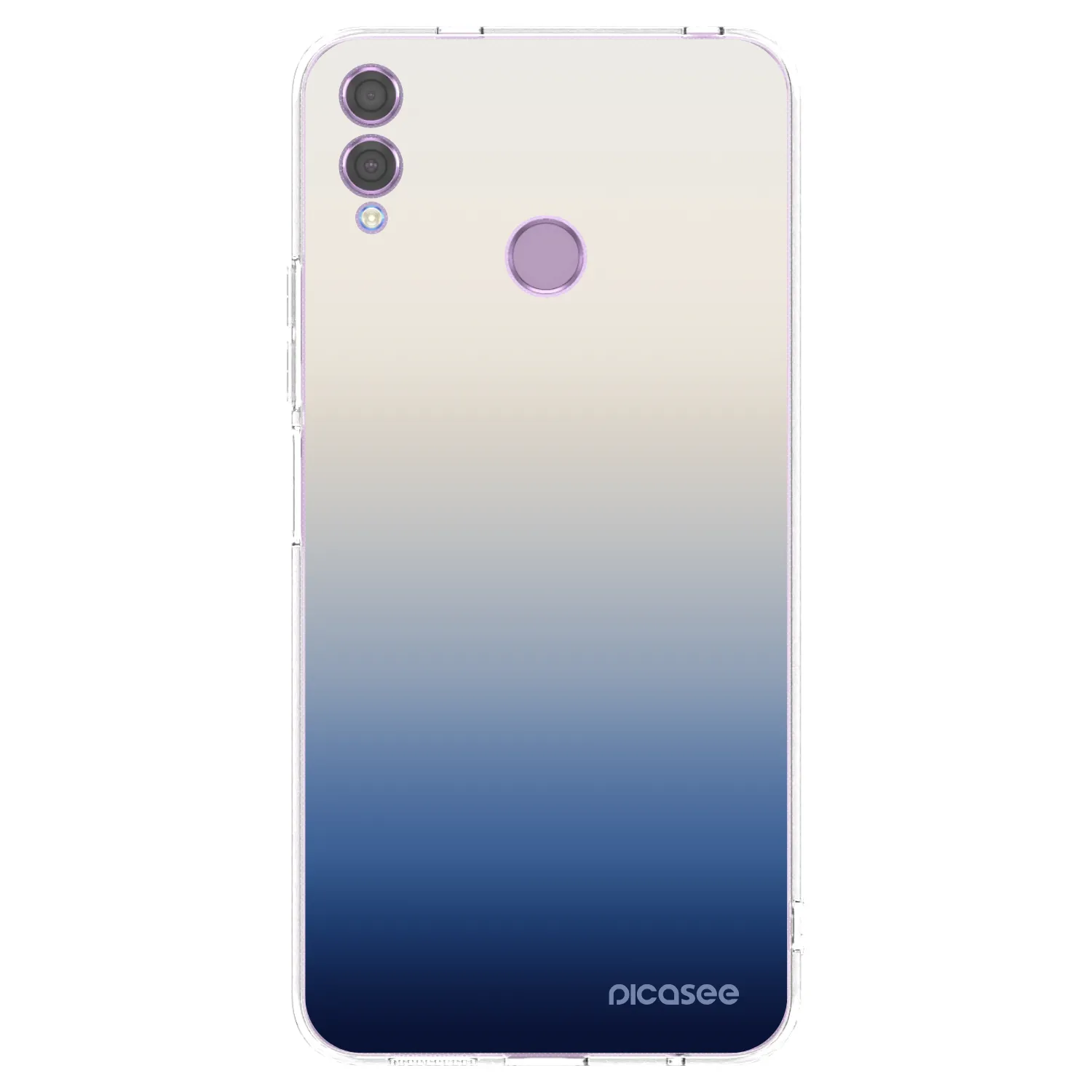 Picasee silikonový průhledný obal pro Honor 8X - Gravity Fade