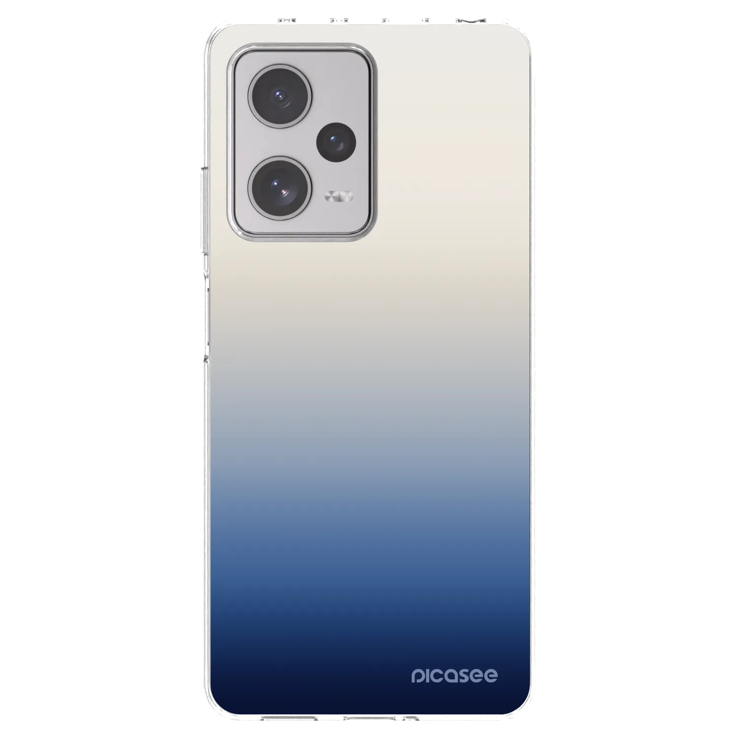 Picasee silikonový průhledný obal pro Xiaomi Redmi Note 12 Pro+ 5G - Gravity Fade