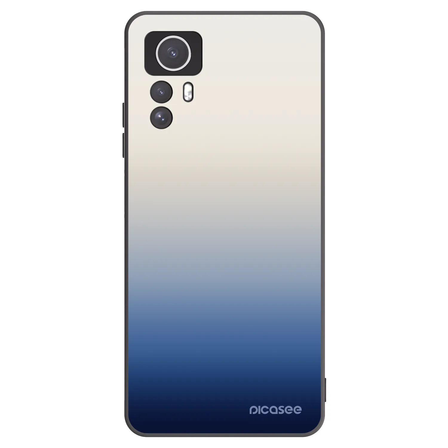 Picasee silikonový černý obal pro Xiaomi Redmi Note 12S - Gravity Fade