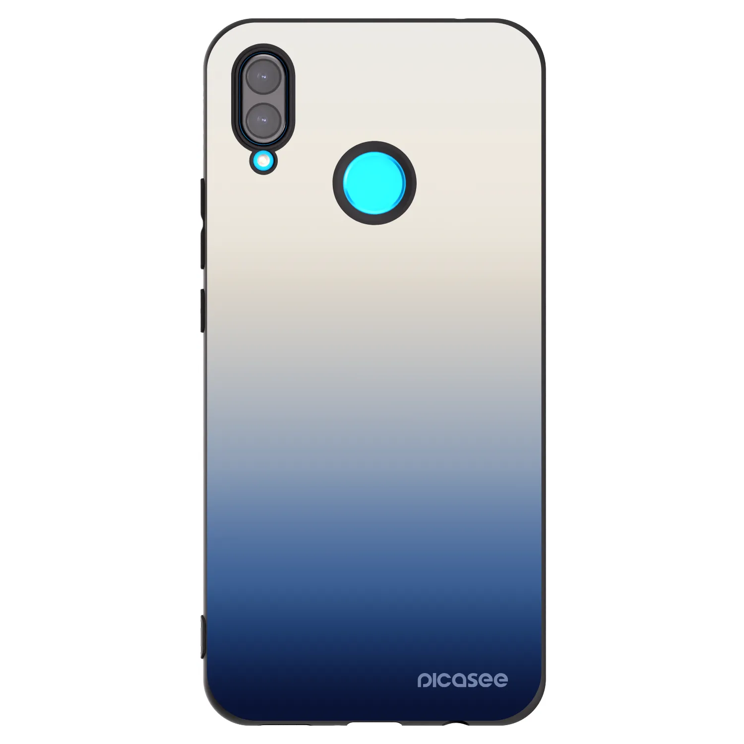 Picasee silikonový černý obal pro Huawei Nova 3 - Gravity Fade