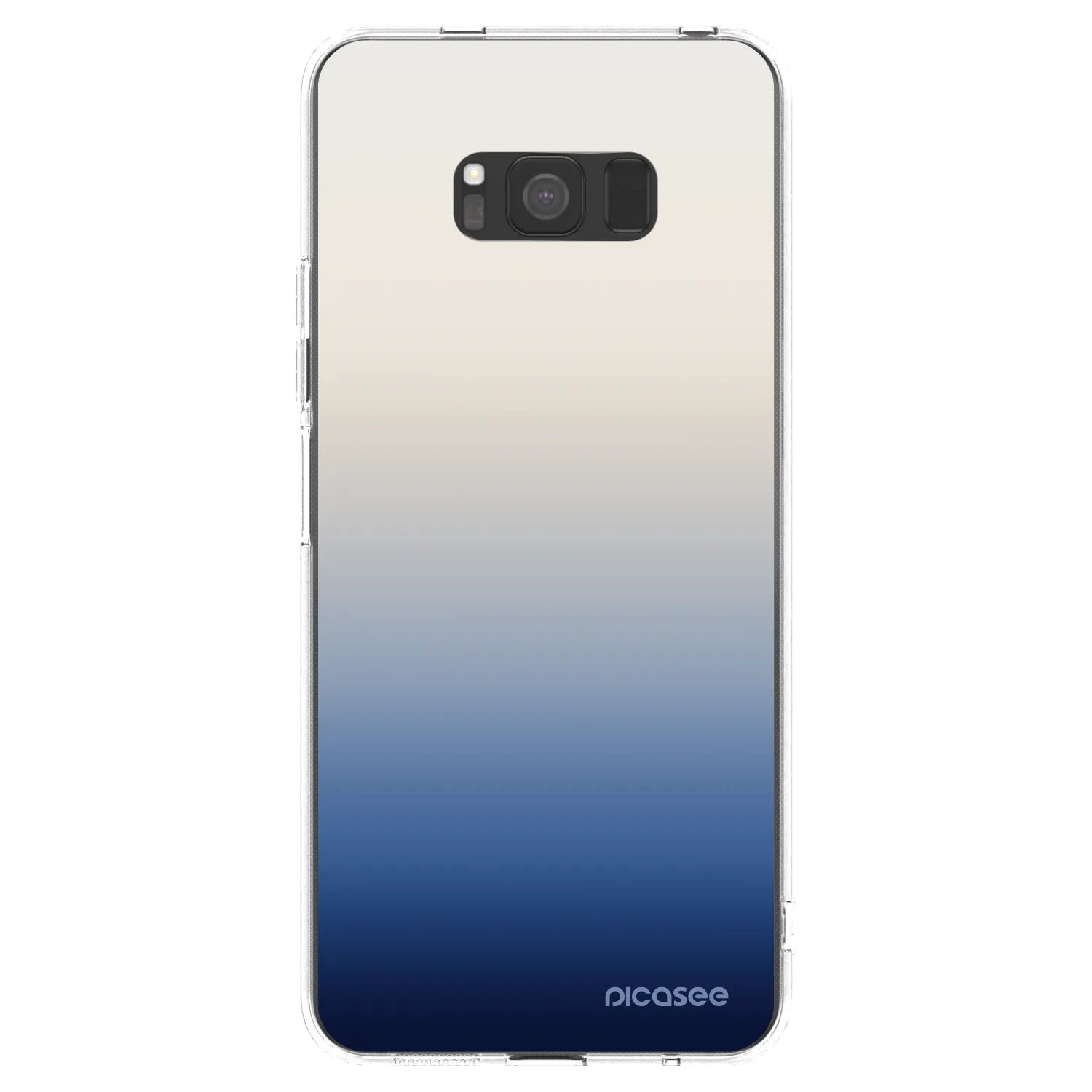 Picasee silikonový průhledný obal pro Samsung Galaxy S8 G950F - Gravity Fade