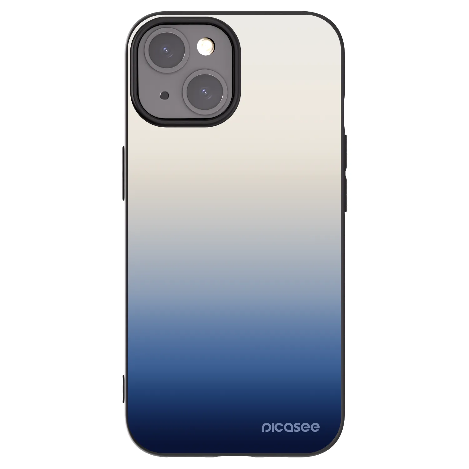 Picasee silikonový černý obal pro Apple iPhone 15 - Gravity Fade