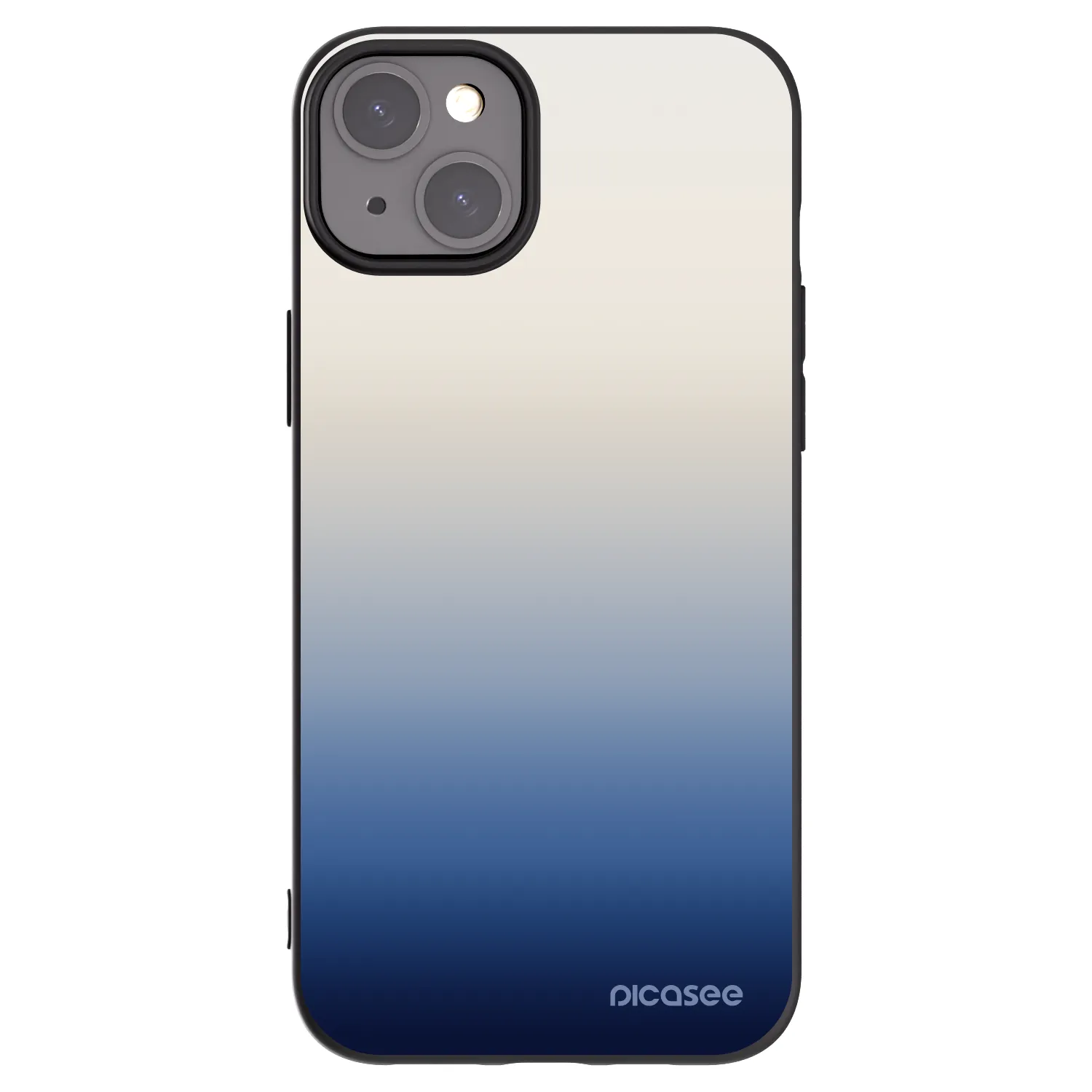 Picasee silikonový černý obal pro Apple iPhone 15 Plus - Gravity Fade