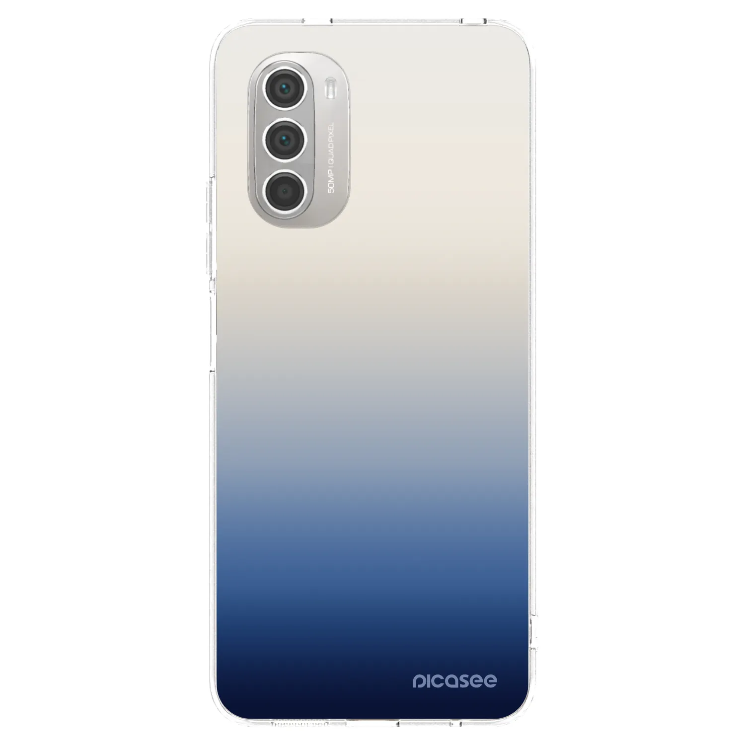 Picasee silikonový průhledný obal pro Motorola Moto G51 - Gravity Fade