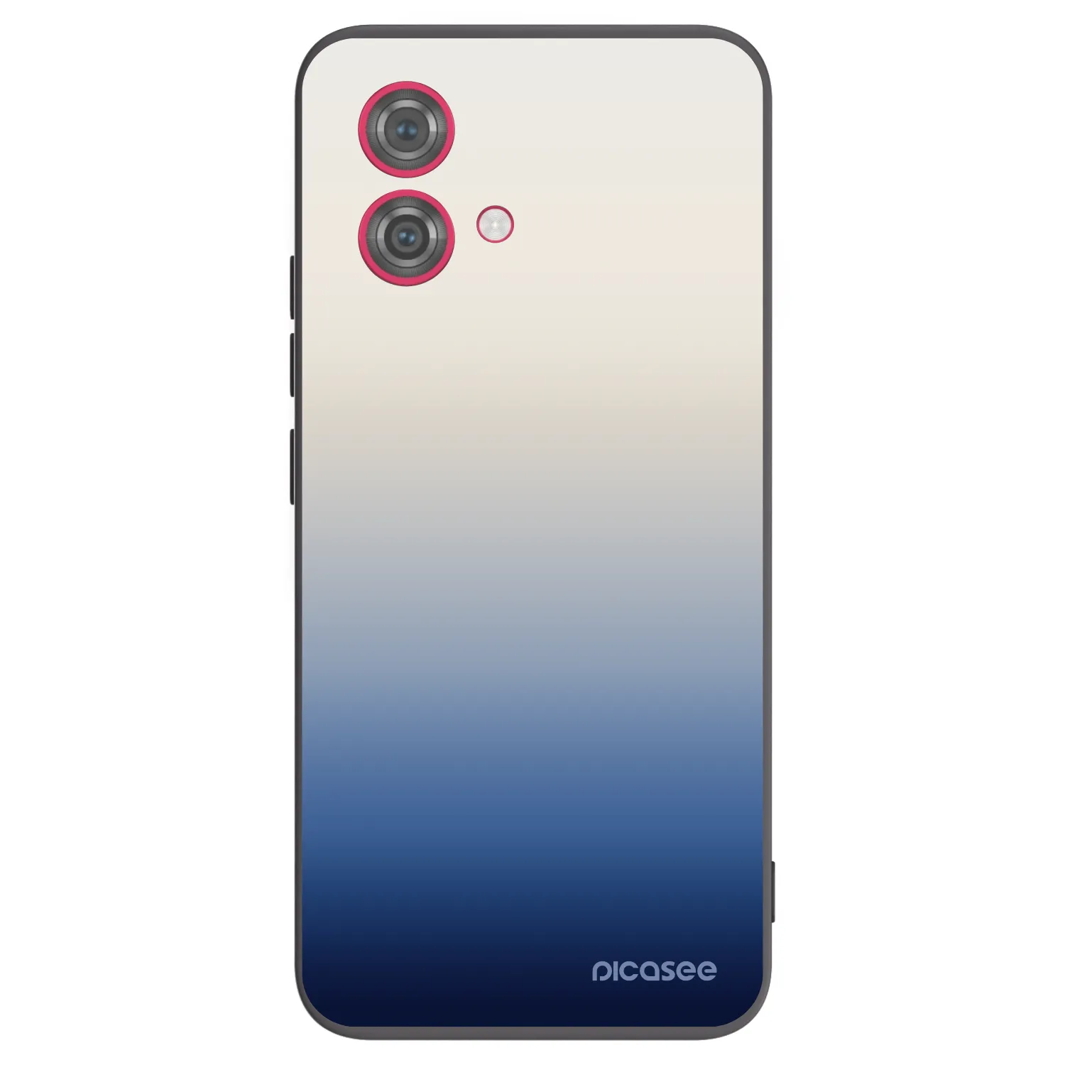 Picasee silikonový černý obal pro Motorola Moto G84 5G - Gravity Fade