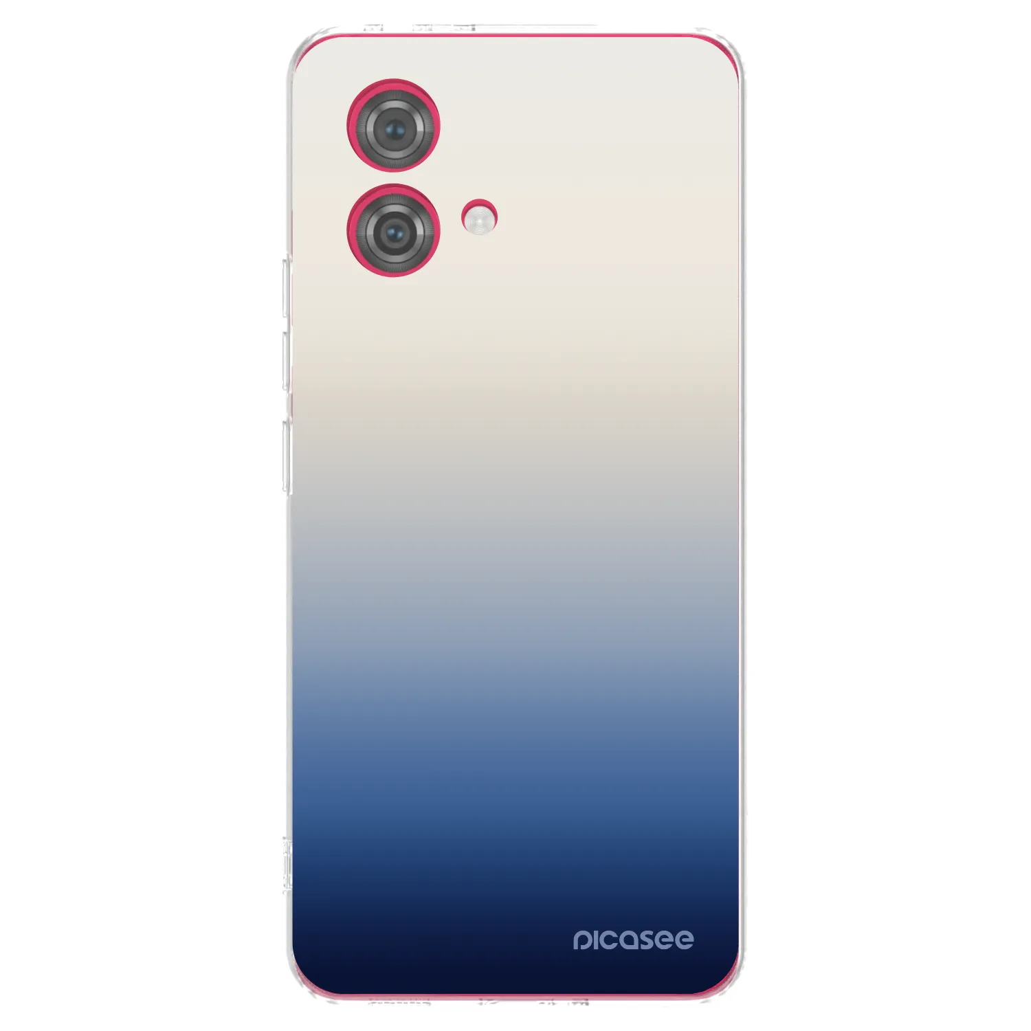Picasee silikonový průhledný obal pro Motorola Moto G84 5G - Gravity Fade