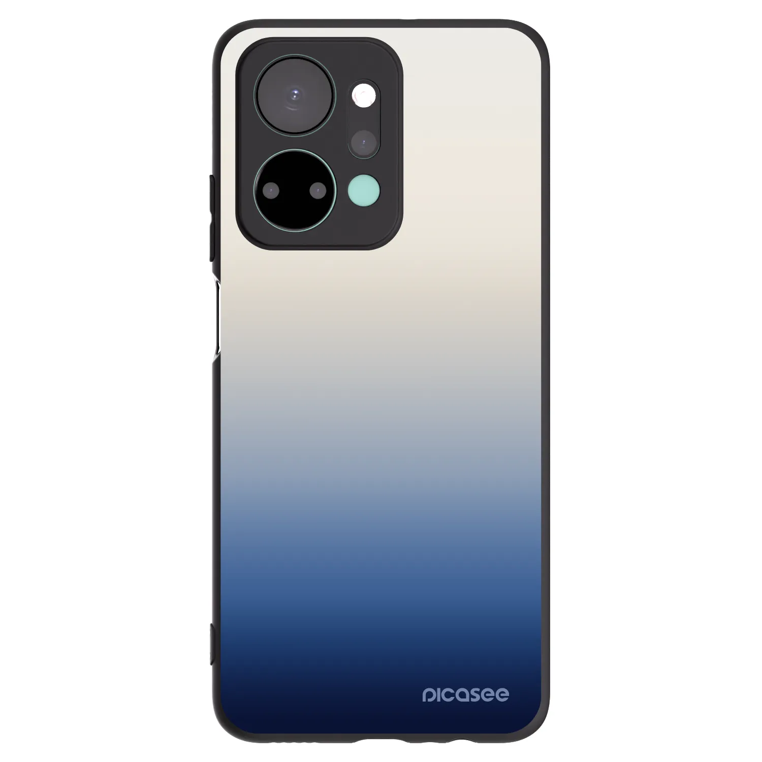 Picasee silikonový černý obal pro Honor X7a - Gravity Fade