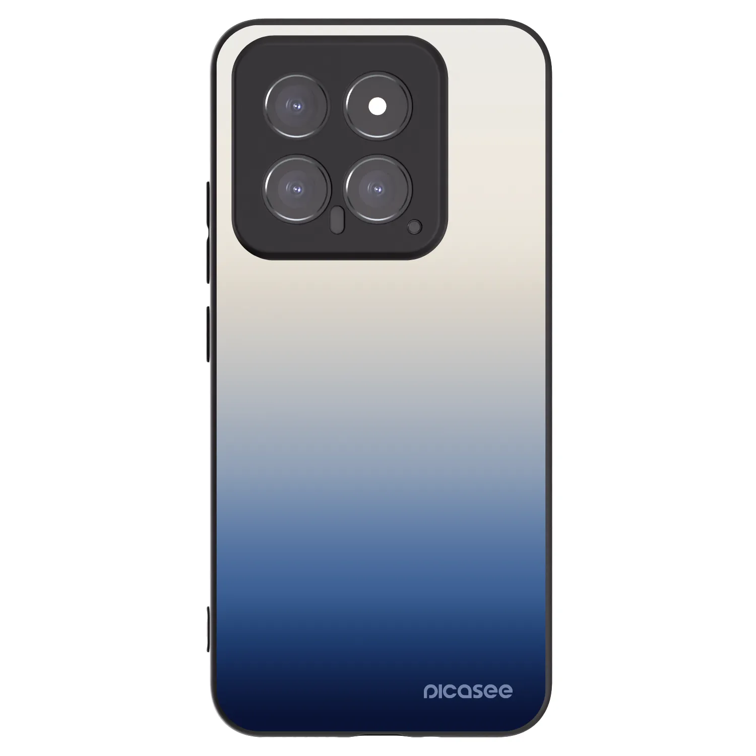 Picasee silikonový černý obal pro Xiaomi 14 - Gravity Fade
