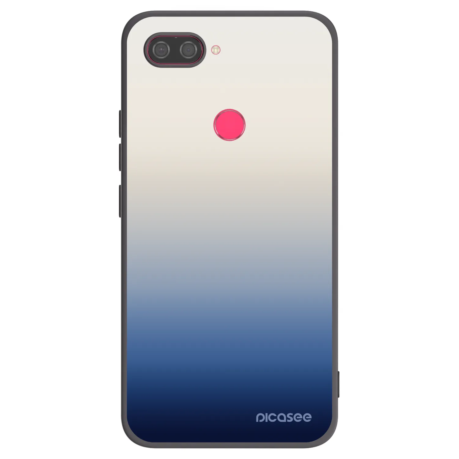 Picasee silikonový černý obal pro Xiaomi Mi 8 Lite - Gravity Fade