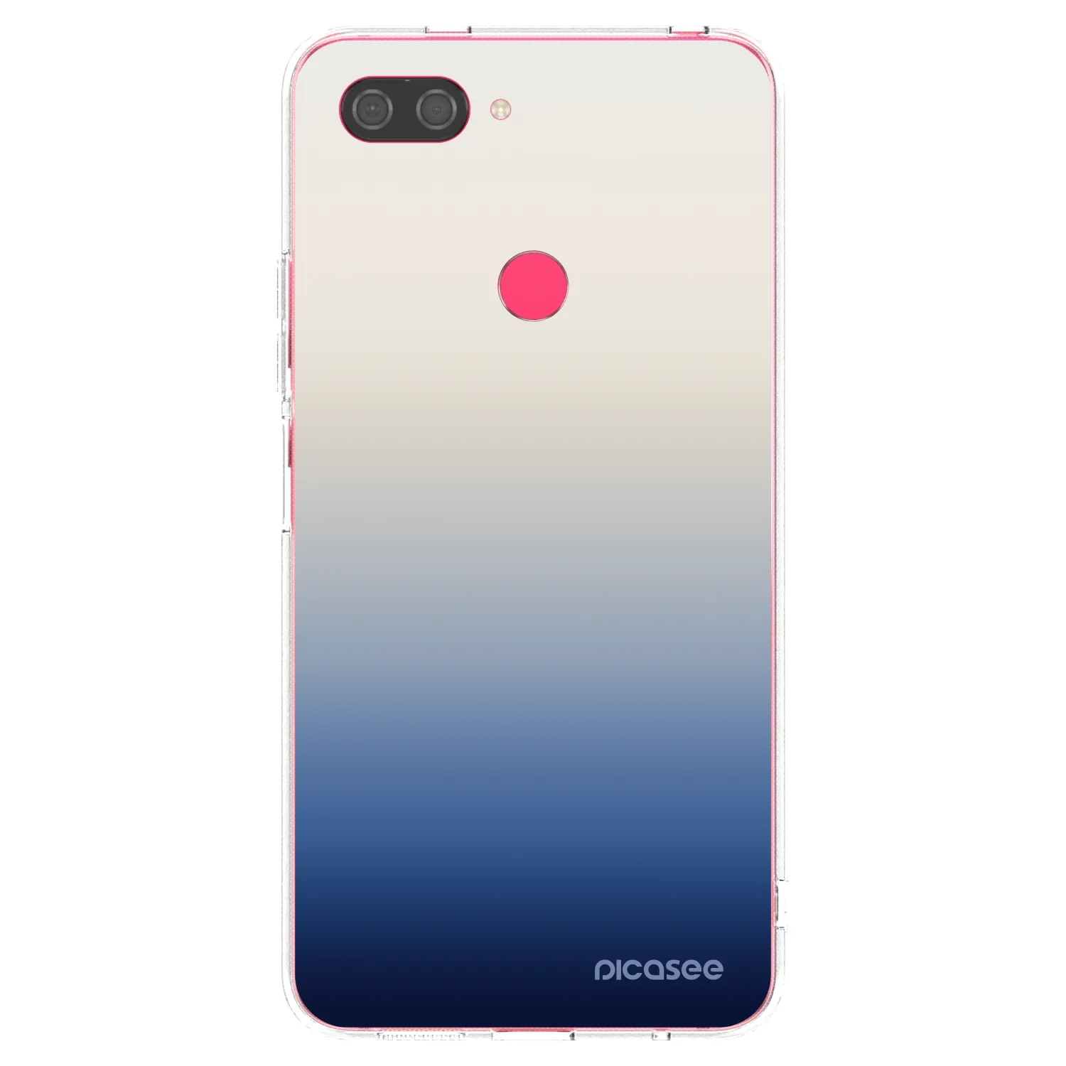Picasee silikonový průhledný obal pro Xiaomi Mi 8 Lite - Gravity Fade