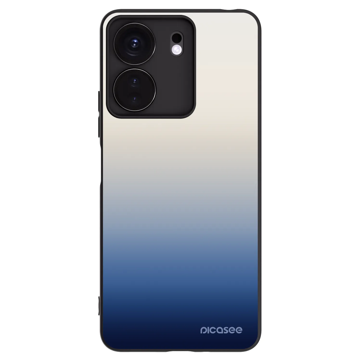 Picasee silikonový černý obal pro Xiaomi Redmi 13C 4G - Gravity Fade
